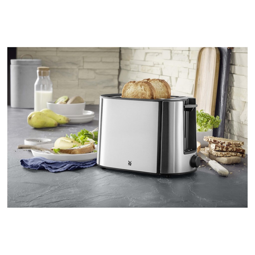 WMF Toaster »Bueno Pro silberfarben«, 870 W