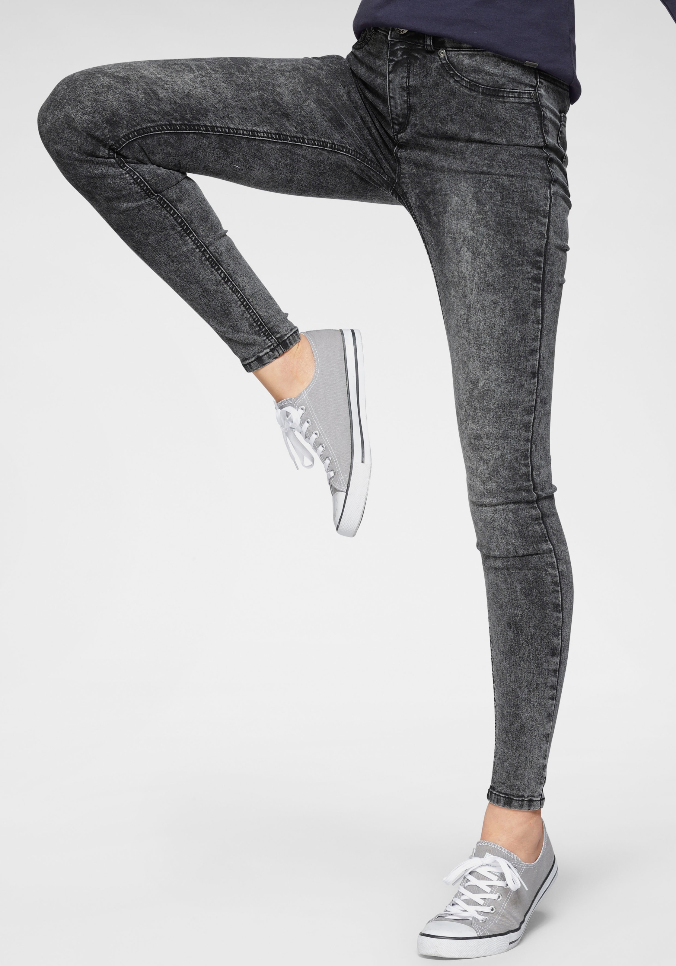 Arizona Skinny-fit-Jeans »Ultra Stretch washed«, Schweiz bei shoppen moon online Moonwashed Jeans Jelmoli-Versand