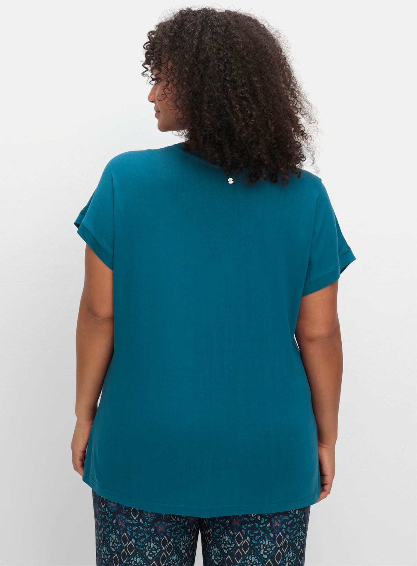 Sheego T-Shirt »T-Shirt«, (1 tlg.)