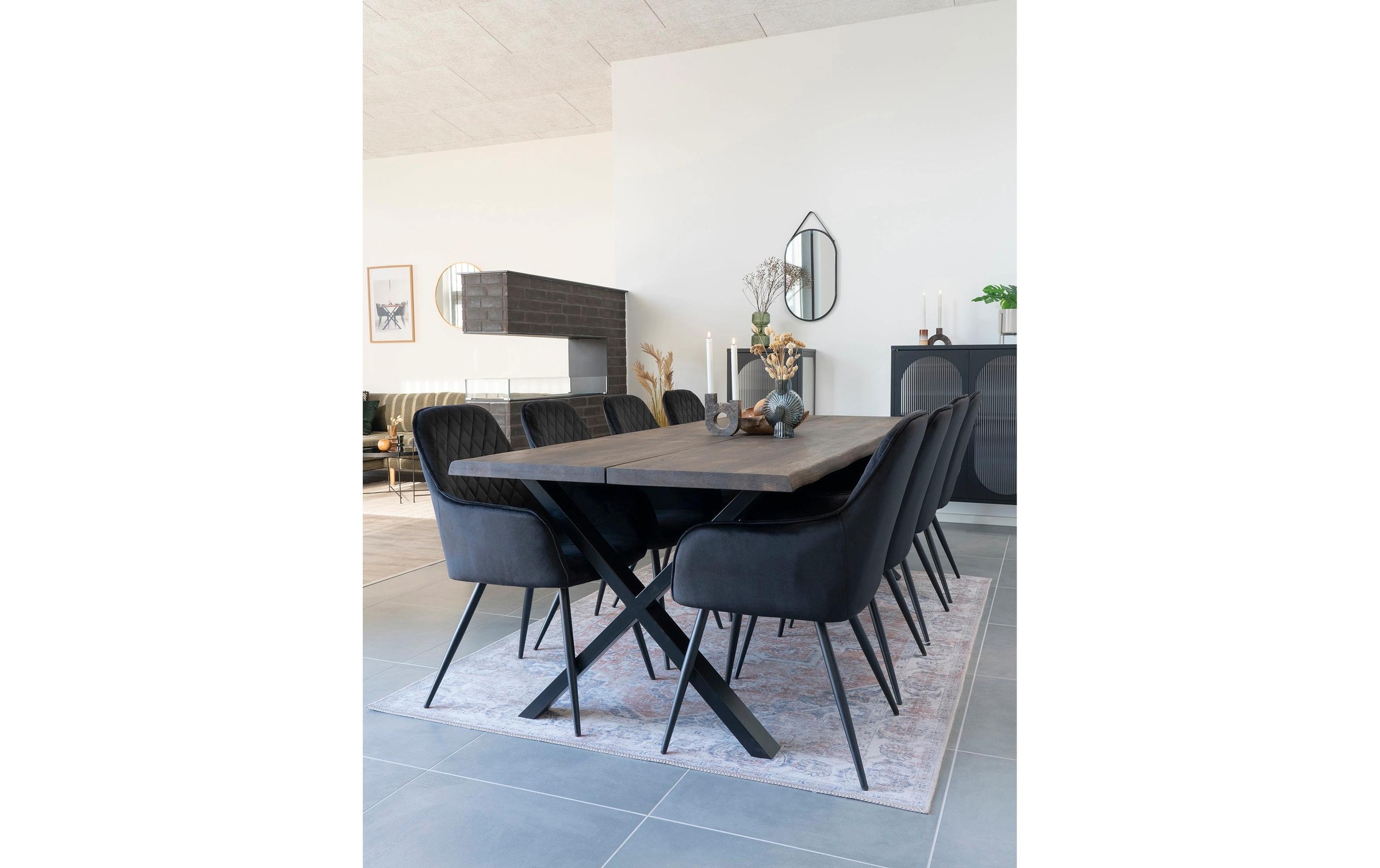 House Nordic Stuhl »Harbo 65 x 57 x 87 2 Stück«, 2 St.