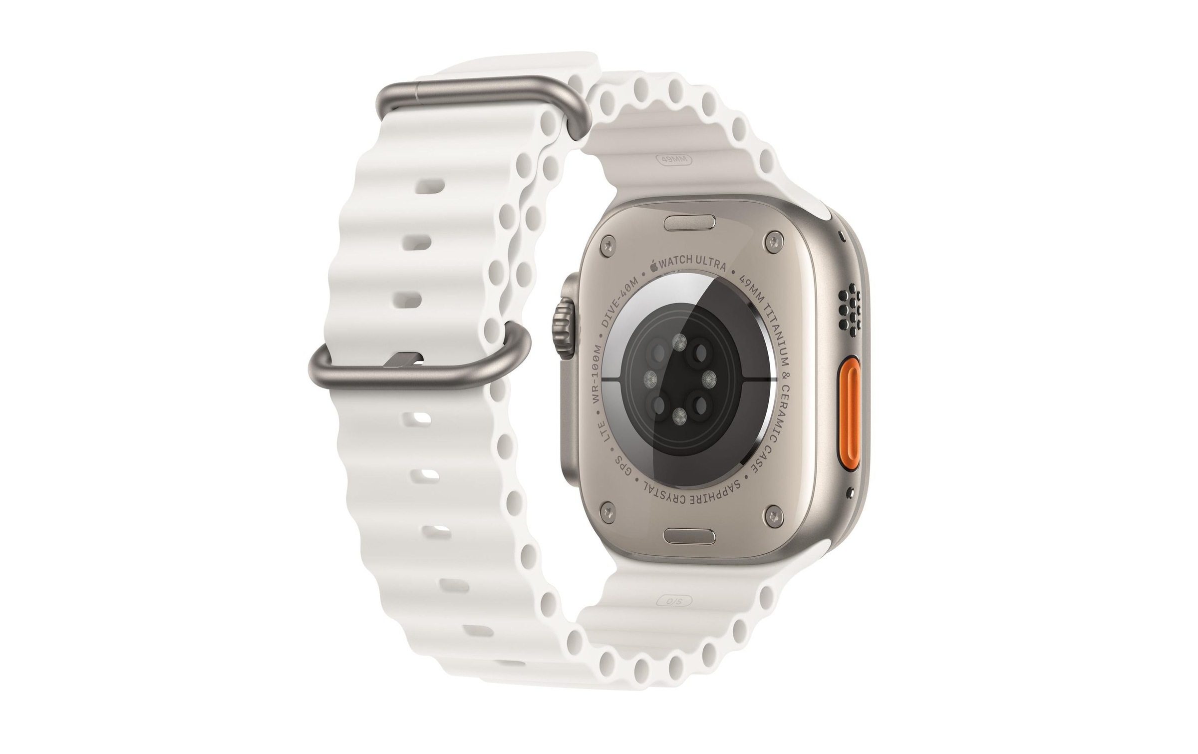 Apple Smartwatch »Ultra 2 GPS + Cellular, Titan, 49mm Ocean Armband«