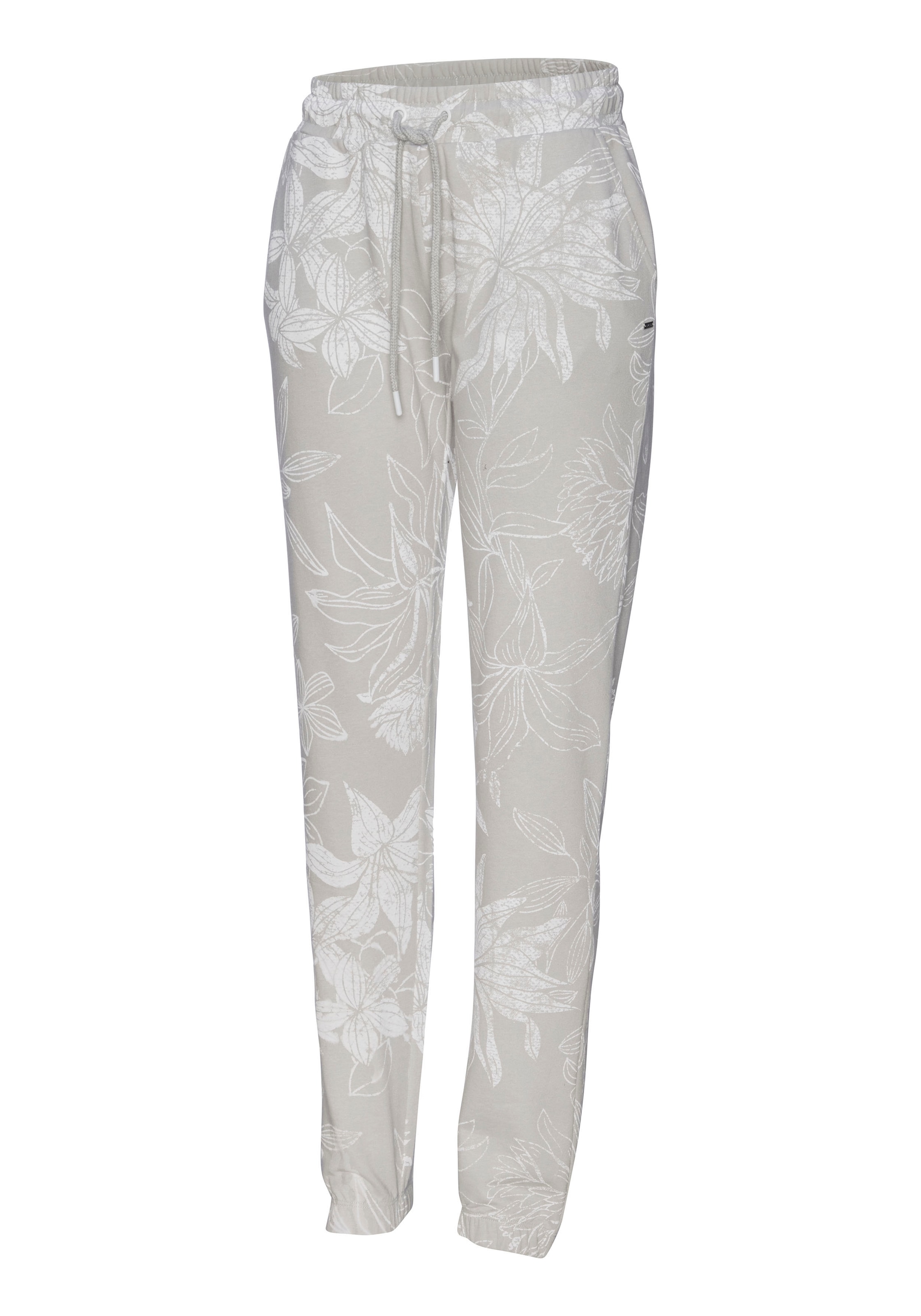 LASCANA Loungehose, mit floralem Alloverdruck, Loungewear