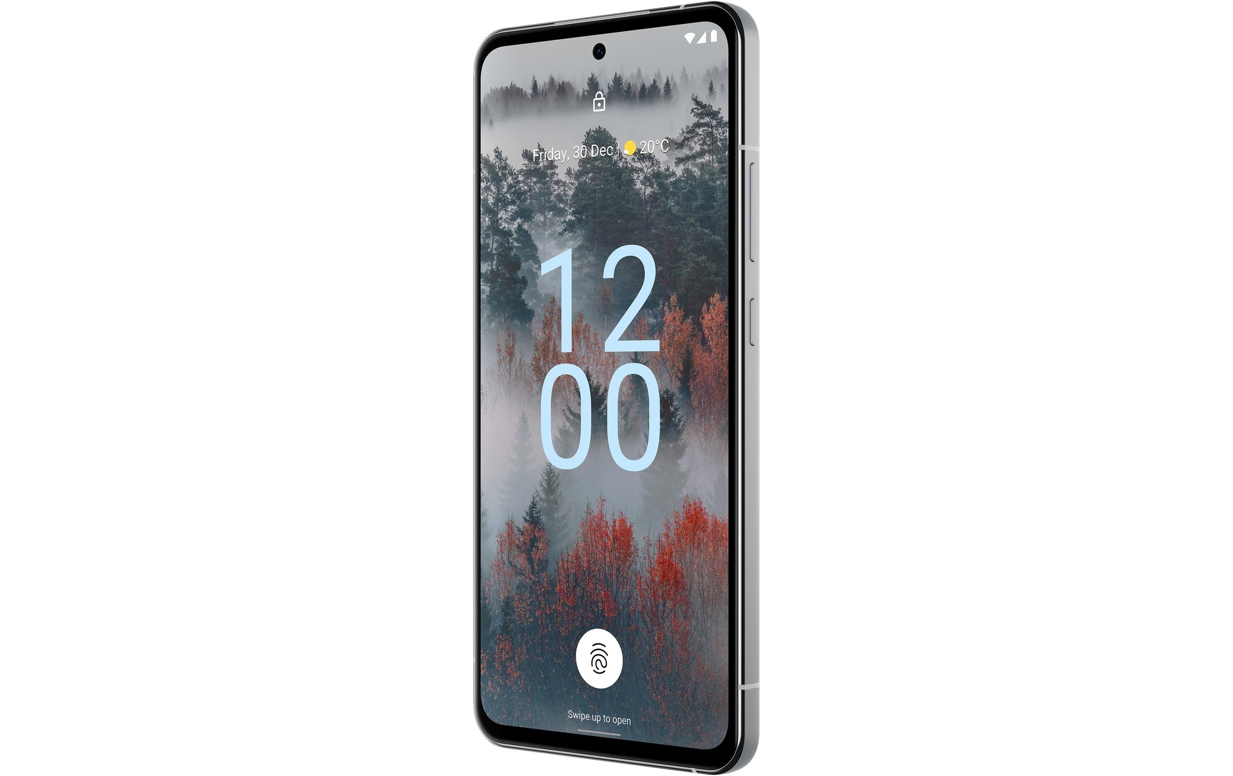 Nokia Smartphone »X30 5G 128 GB/6 RAM, DS, ice white«, weiss