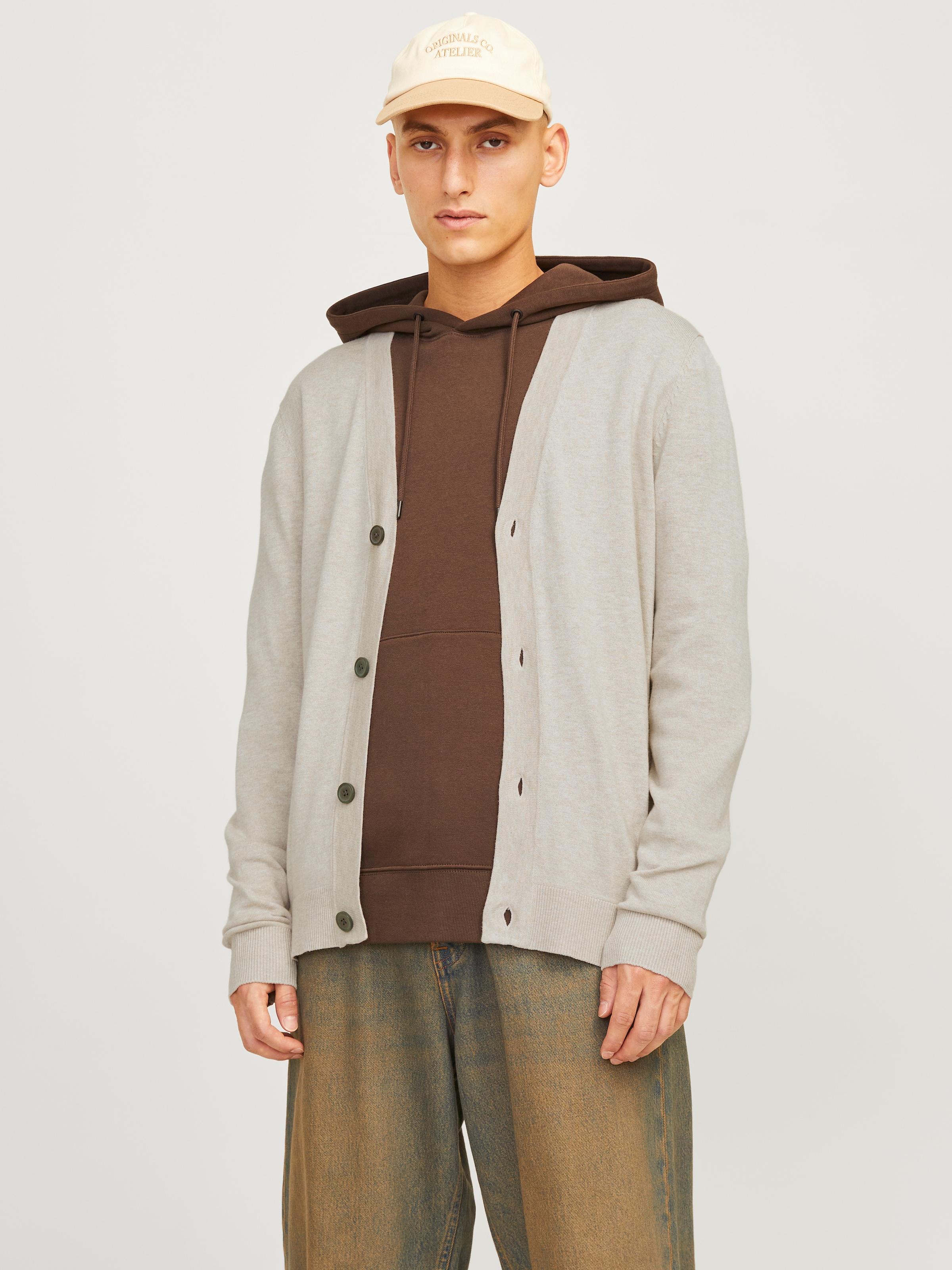 Jack & Jones Strickjacke »JJEEMIL KNIT BUTTON CARDIGAN NOOS«