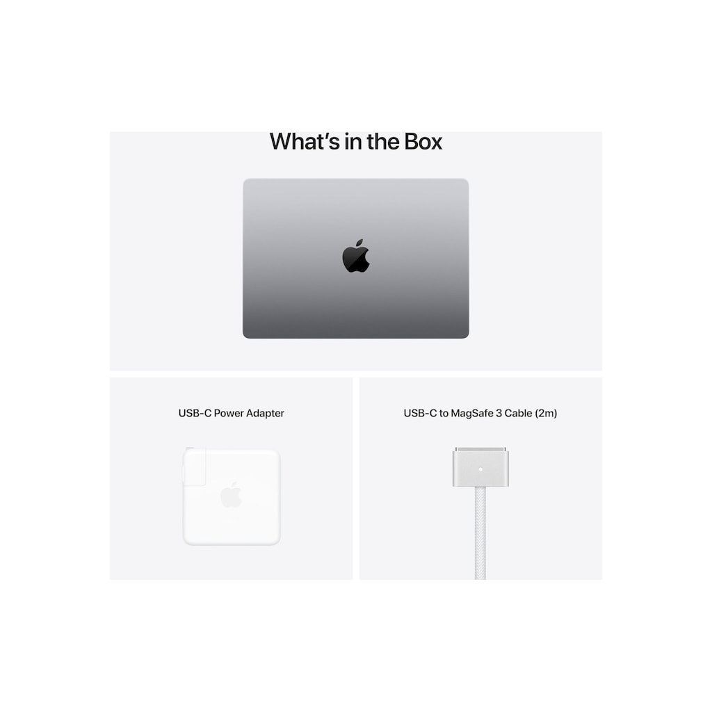 Apple Notebook »MacBook Pro«, 35,92 cm, / 14,2 Zoll, Apple, M1 Max, M1, 512 GB SSD