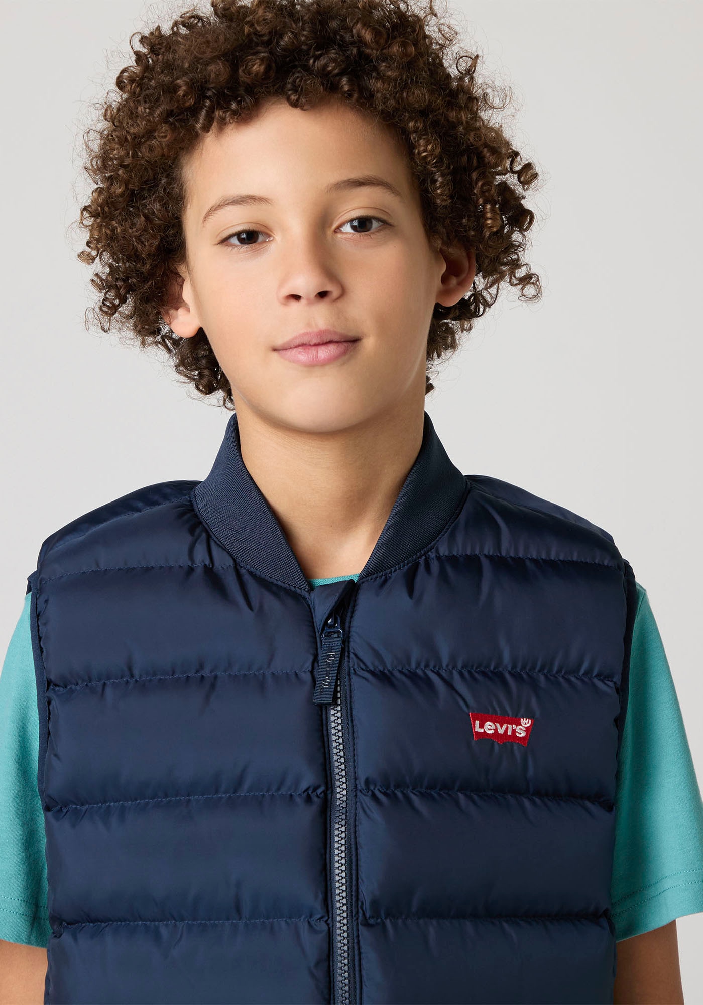 Levi's® Kids Steppweste »MDWT VEST«, mit Logostickerei