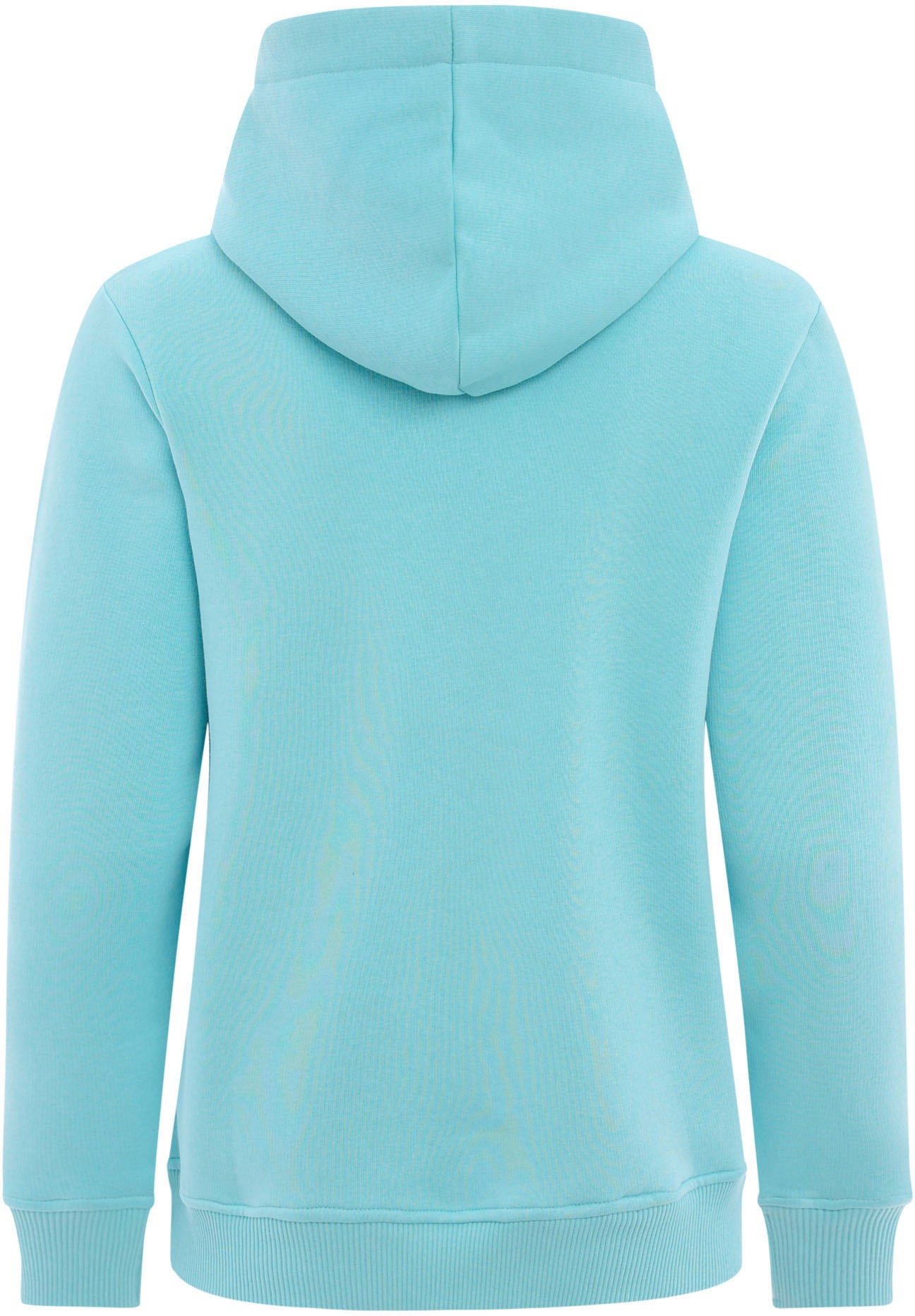 Zwillingsherz Kapuzensweatshirt »Happy and Beautiful«, mit gleichfarbiger Smiley-Stickerei und Bindebänder mit Schriftzug