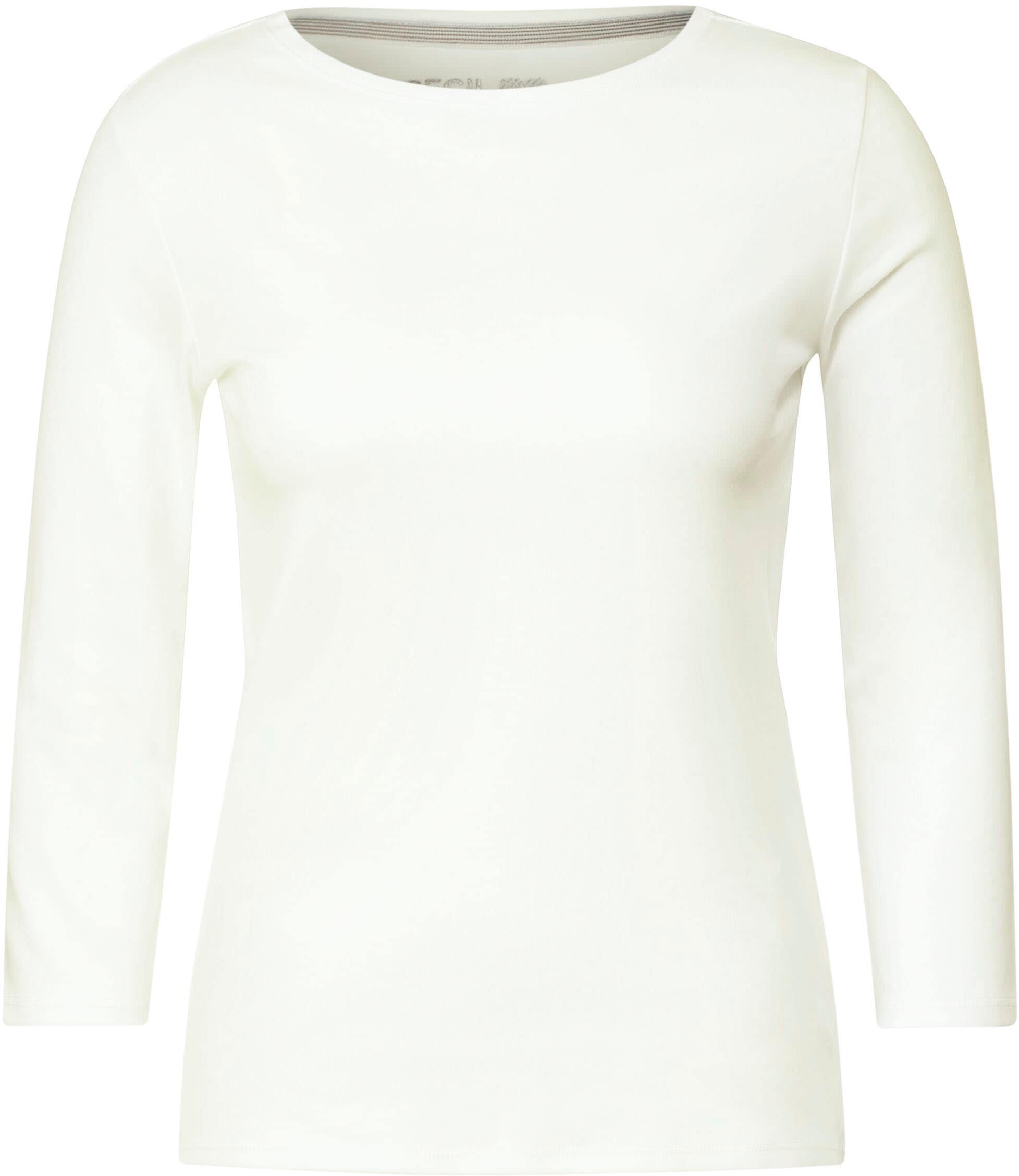 Cecil 3/4-Arm-Shirt, mit hohem bei online Jelmoli-Versand Ausschnitt Schweiz shoppen