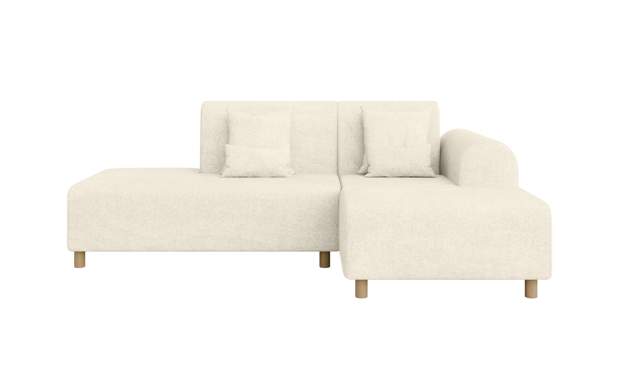 INOSIGN Ecksofa »Suyala«, L-Form mit Hocker