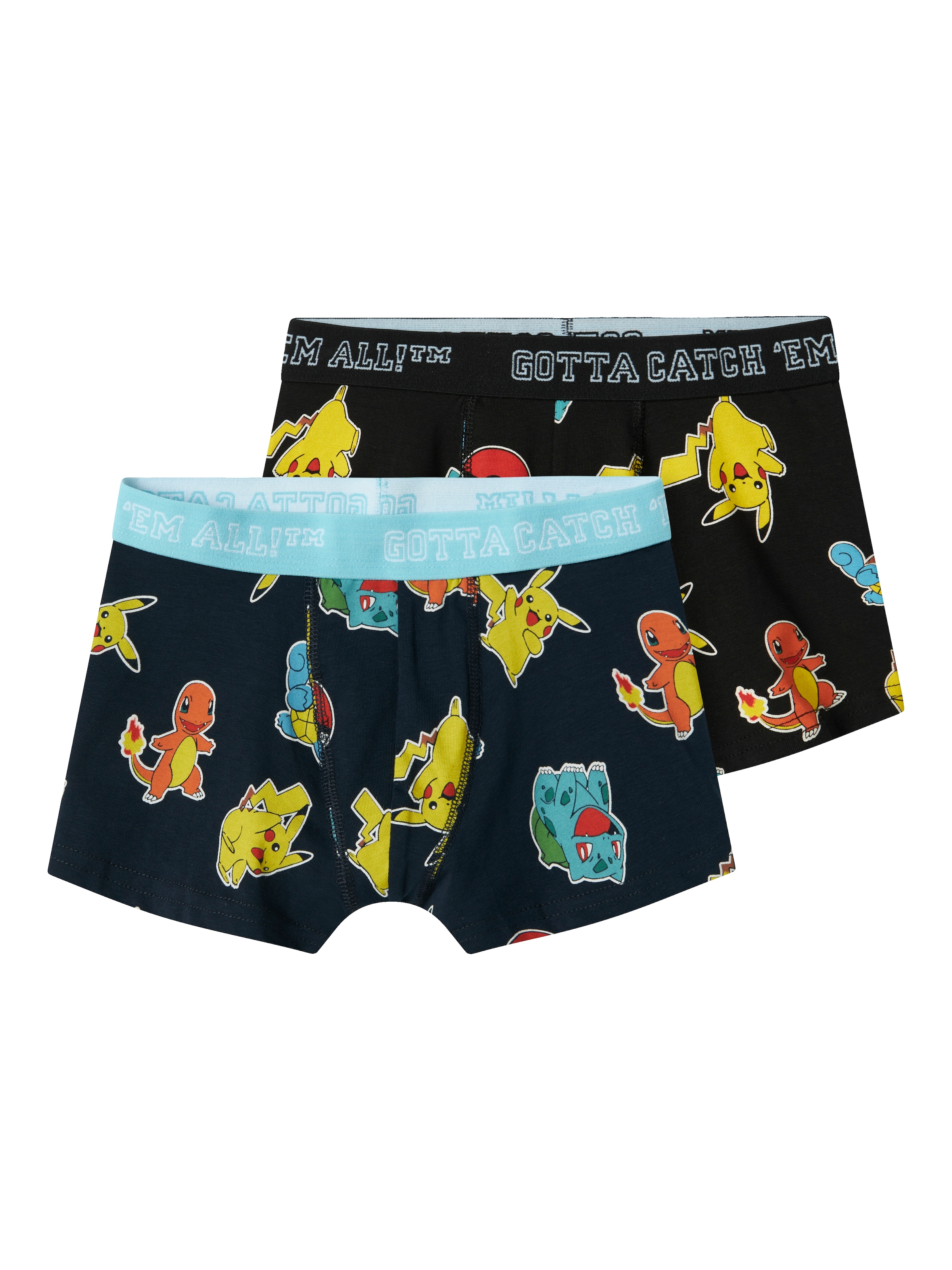 Name It Boxershorts »NKMASGAR POKEMON 2P BOXER NOOS SKY«, (Packung, 2 St.)