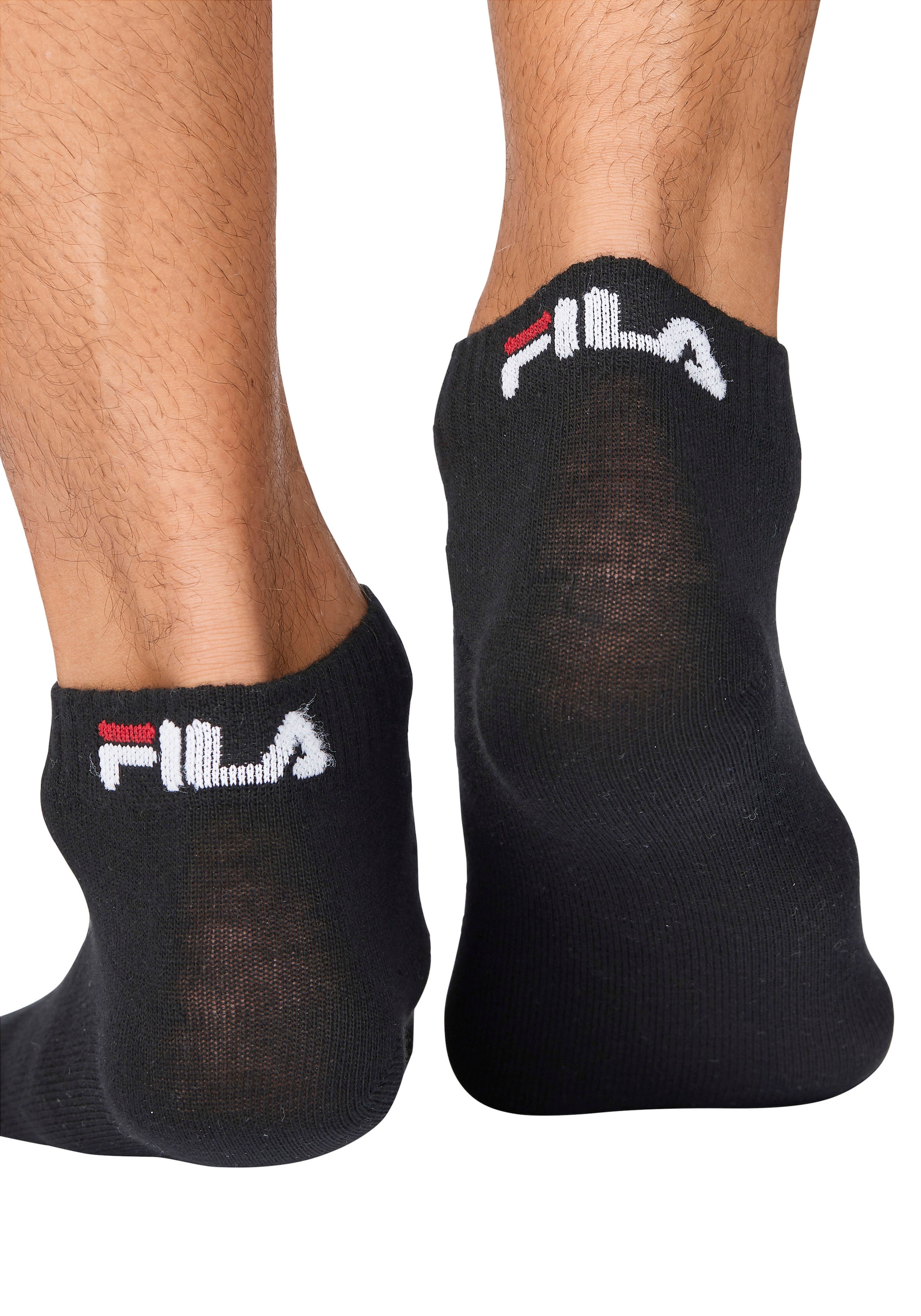 Fila Kurzsocken, (6 Paar), mit eingestricktem Logo