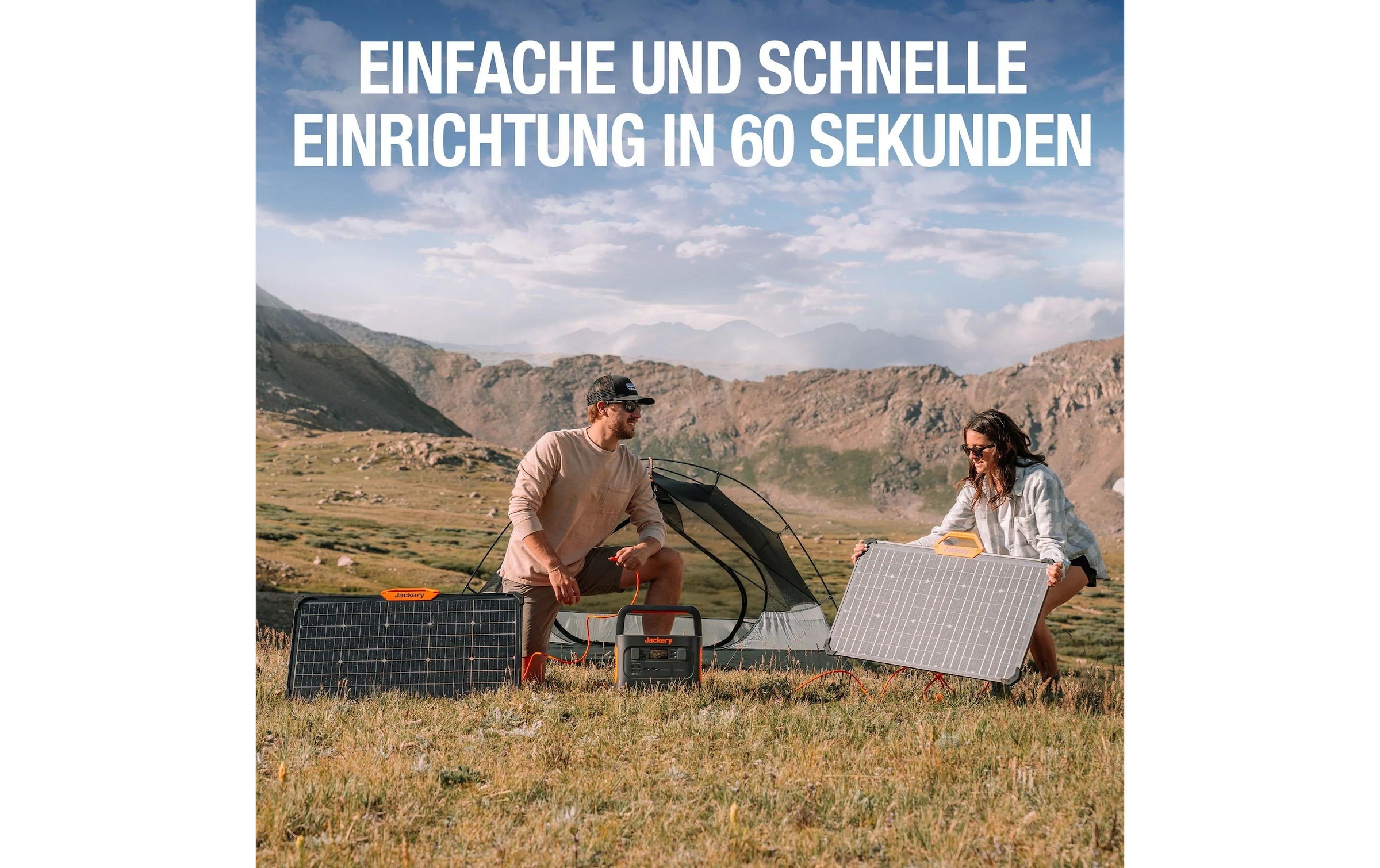 Jackery Solarmodul »Balkonkraftwerk SolarSaga 80 W«