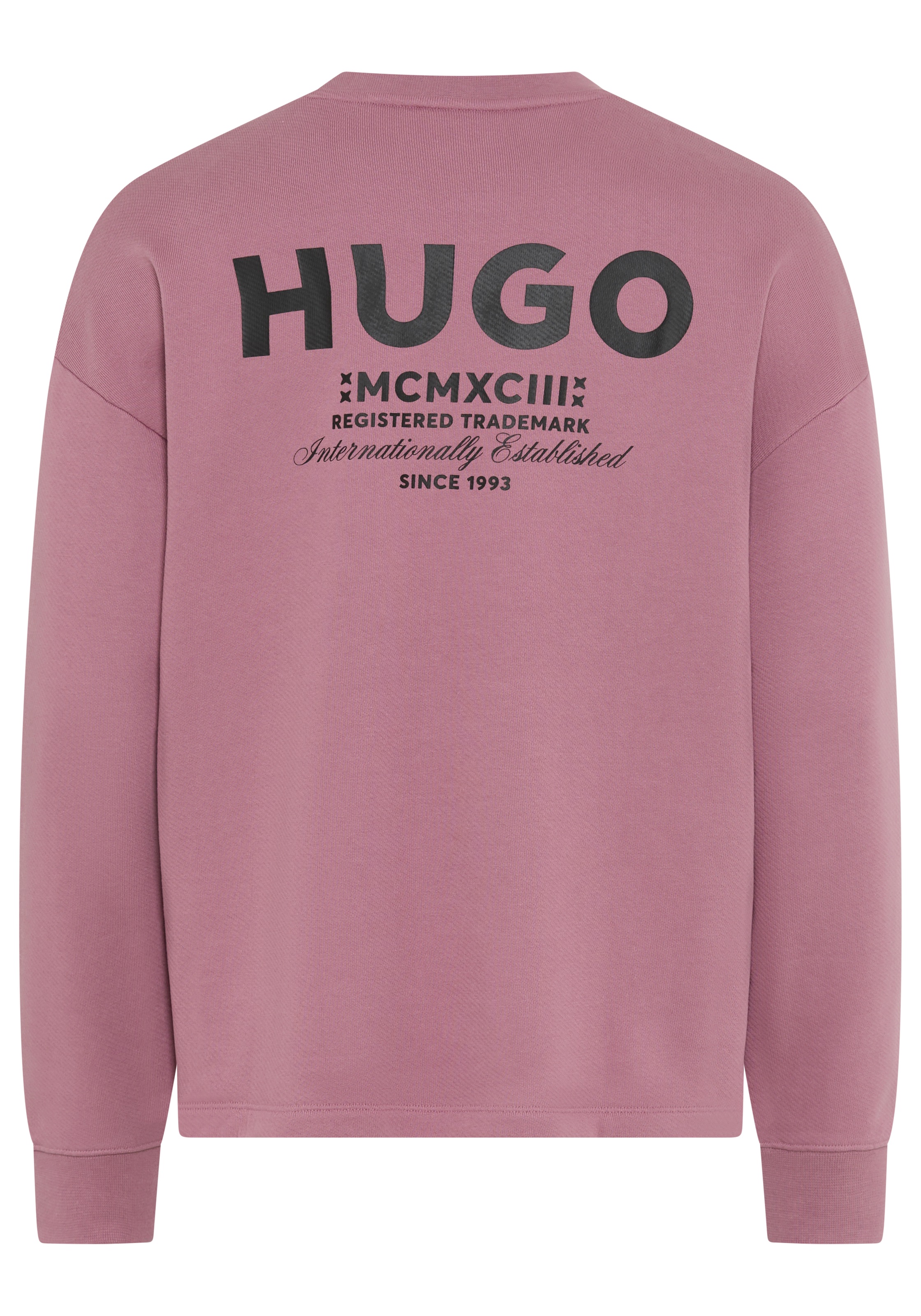 HUGO Blue Sweatshirt »Naviu«, mit Rückendruck
