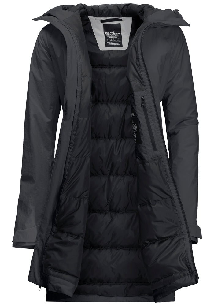 Jack Wolfskin Funktionsparka »PERGAMON PARKA W«, mit Kapuze