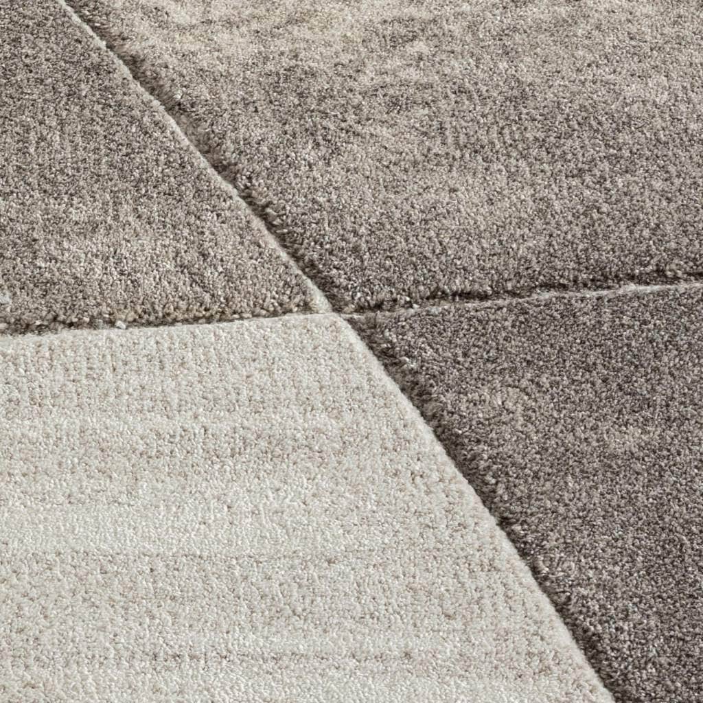 Carpet City Teppich »BONITO 9053«, rechteckig, 11 mm Höhe, Läufer, Flachflor, Hochtief-Muster/ 3D-Effekt, Geo-Muster, Wohnzimmer