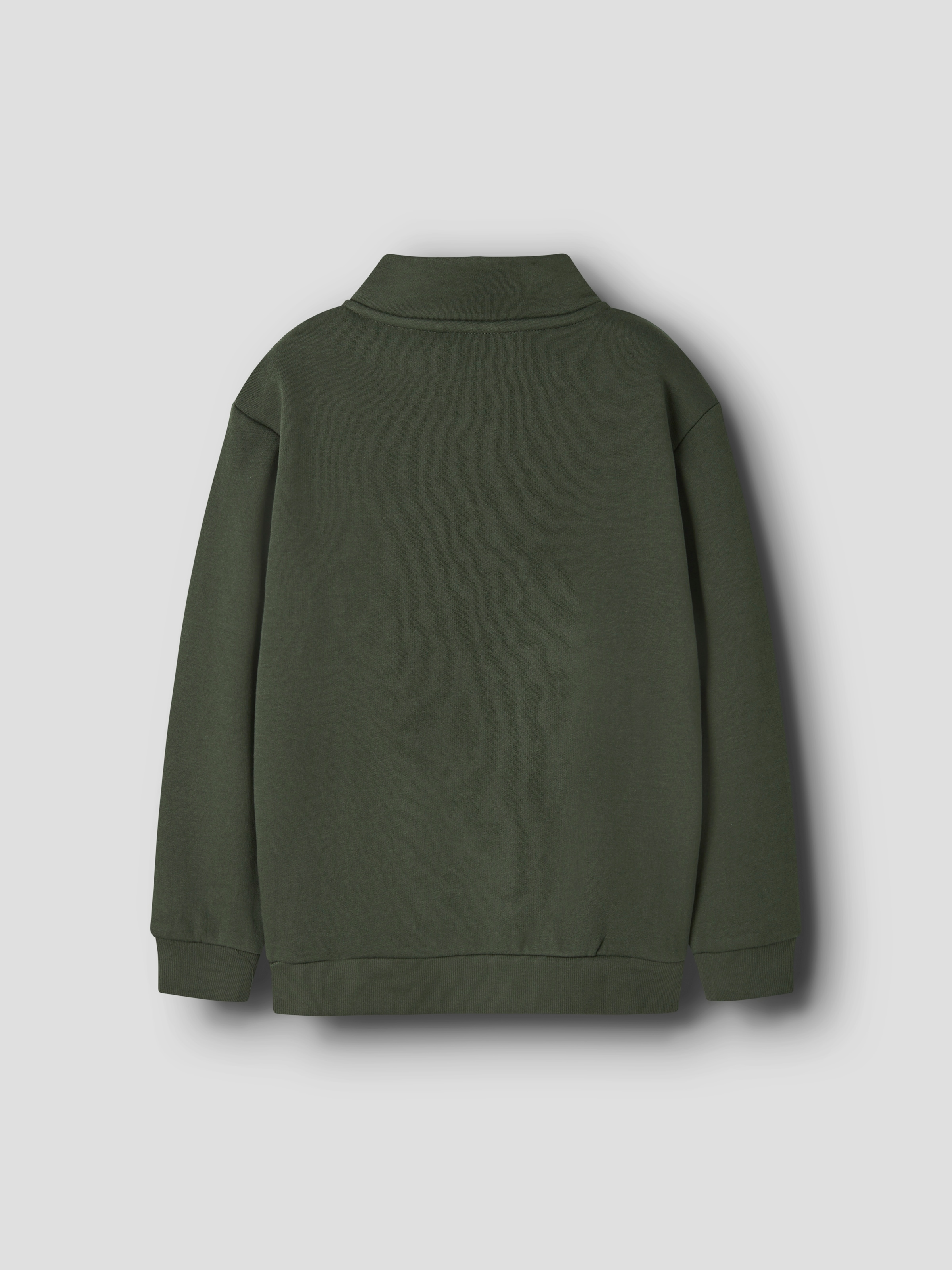 Name It Sweatshirt »NKMBRODY LS NREG SWEAT ZIP BRU NOOS«, mit Stehkragen und kurzem Reissverschluss