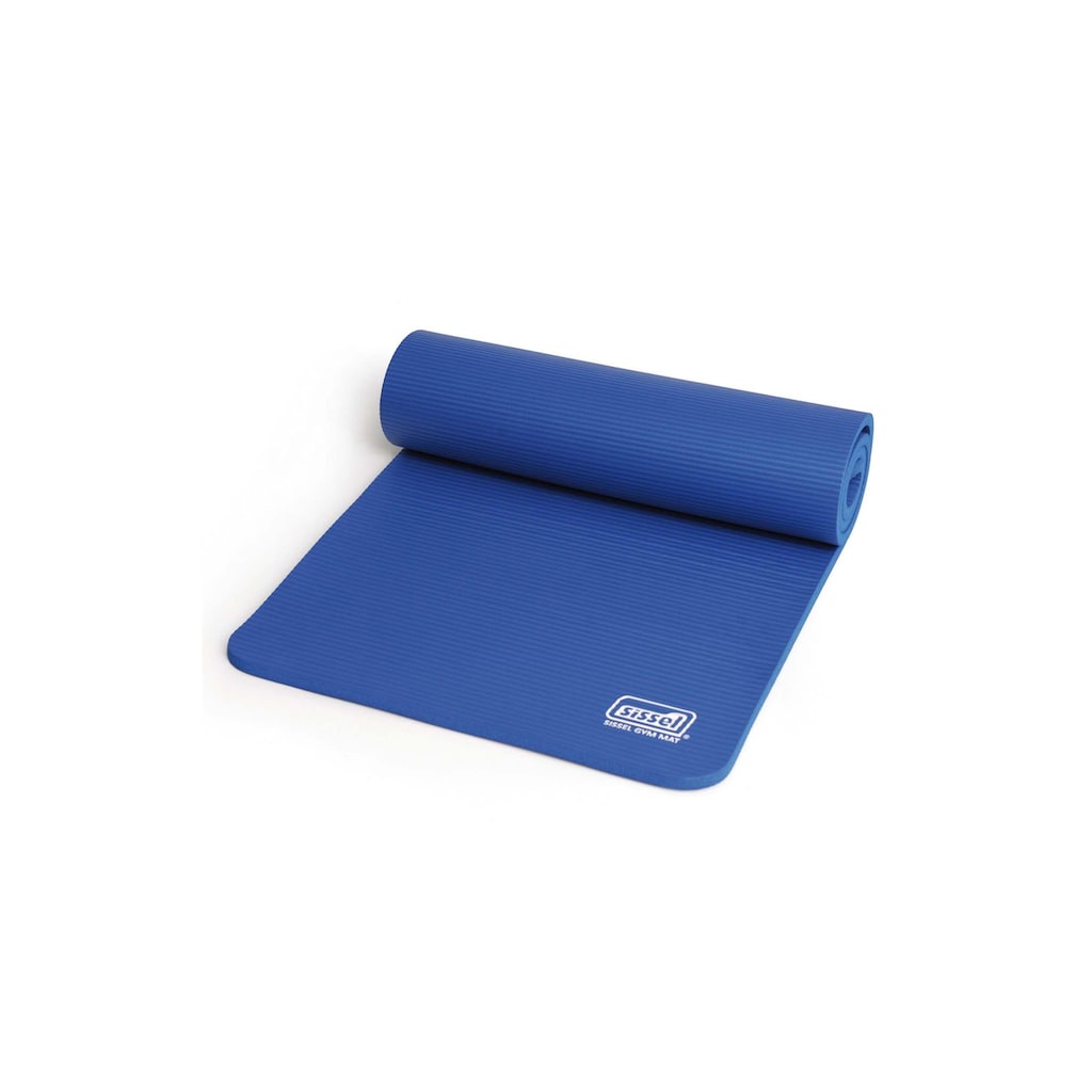 SISSEL Gymnastikmatte »Mat 1 cm blau«