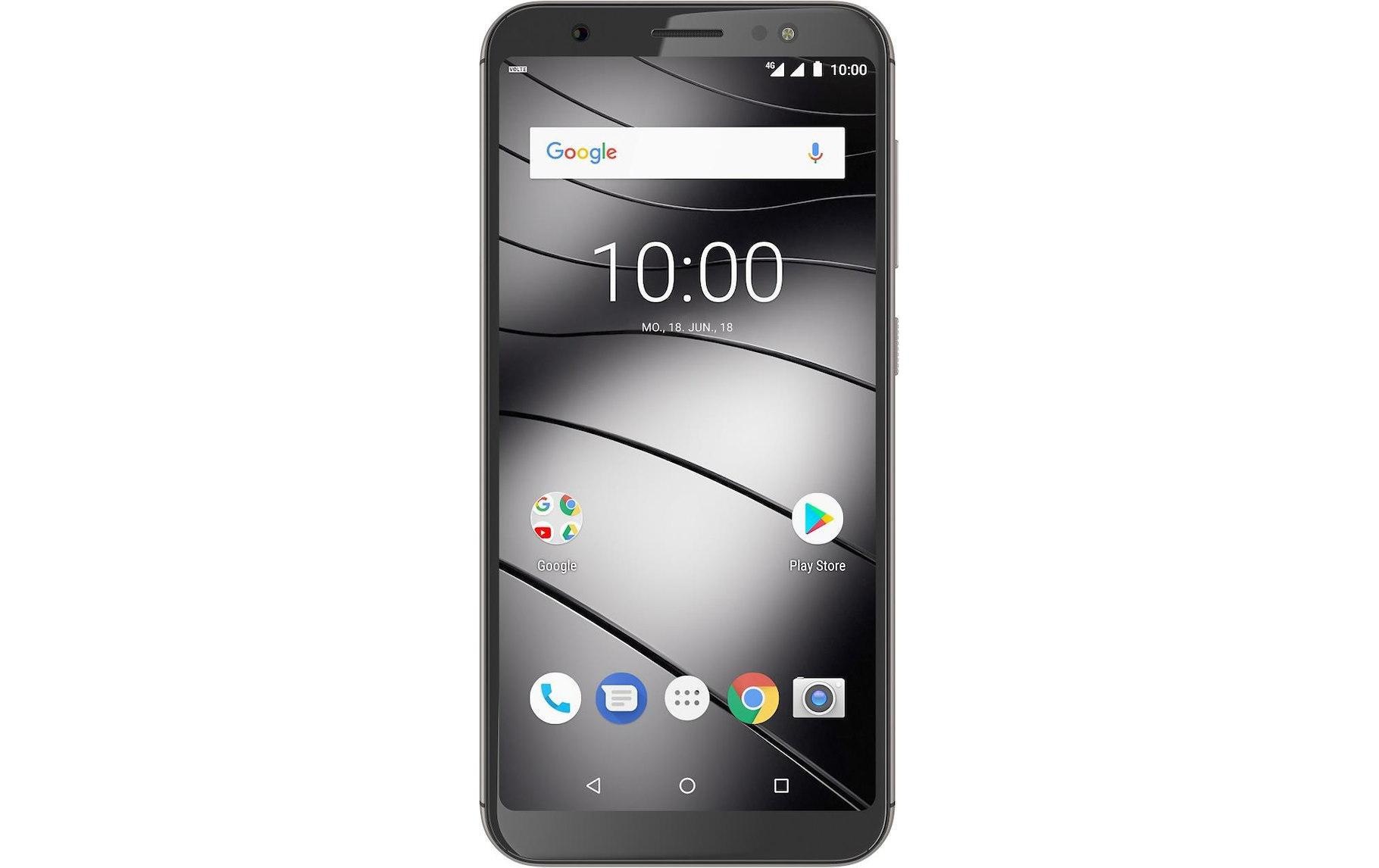 Gigaset Smartphone »GS185 Dual-SIM *inklusive Q-SIM 1GB Zone Global*«, goldfarben