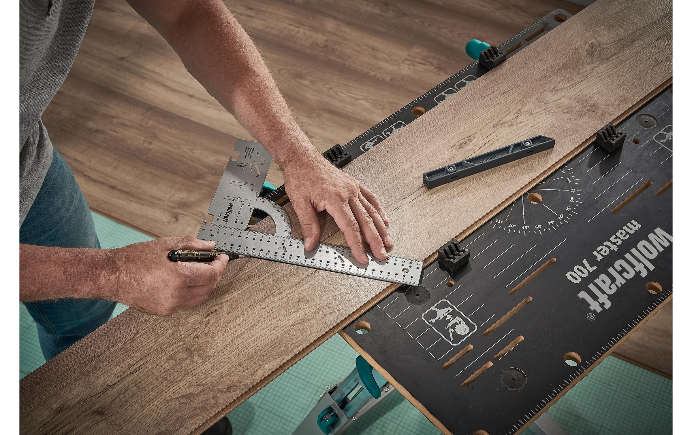 Wolfcraft Zollstock »Laminat«