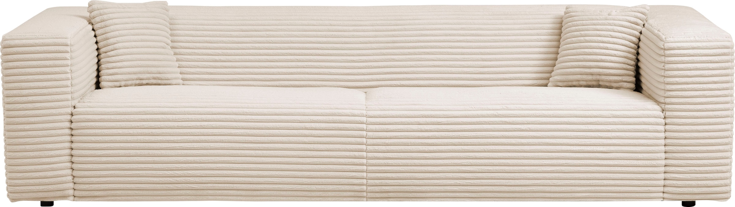 andas 3-Sitzer »BAKELS, Couch in Cord oder Boucle-Stoff, Sofa im modernen Design«, bequemer Sitzkomfort,in 2 Stoffen und 8 Farben lieferbar