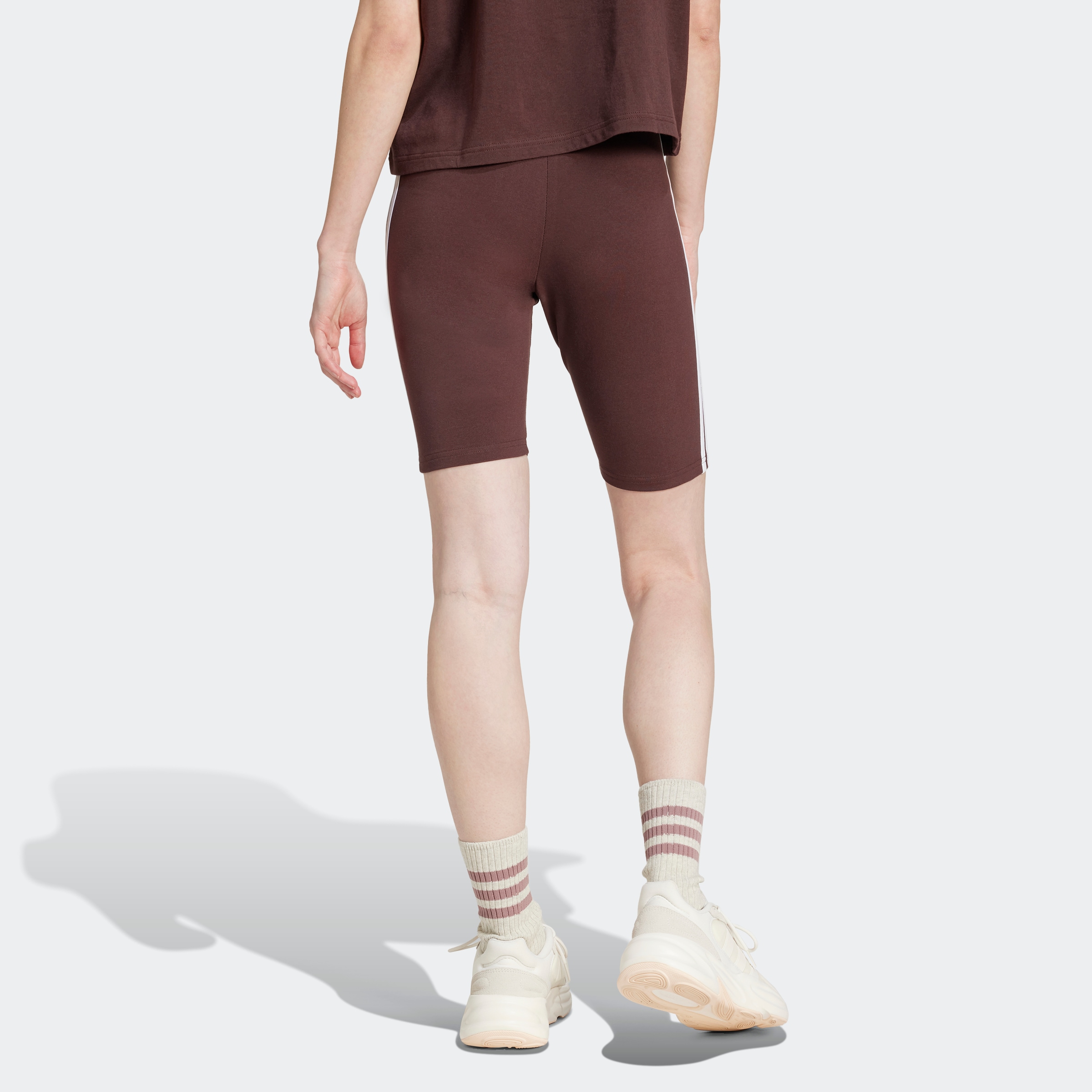 adidas Sportswear Shorts »ESSENTIALS 3STREIFEN KURZE TIGHT«, (1 tlg.)