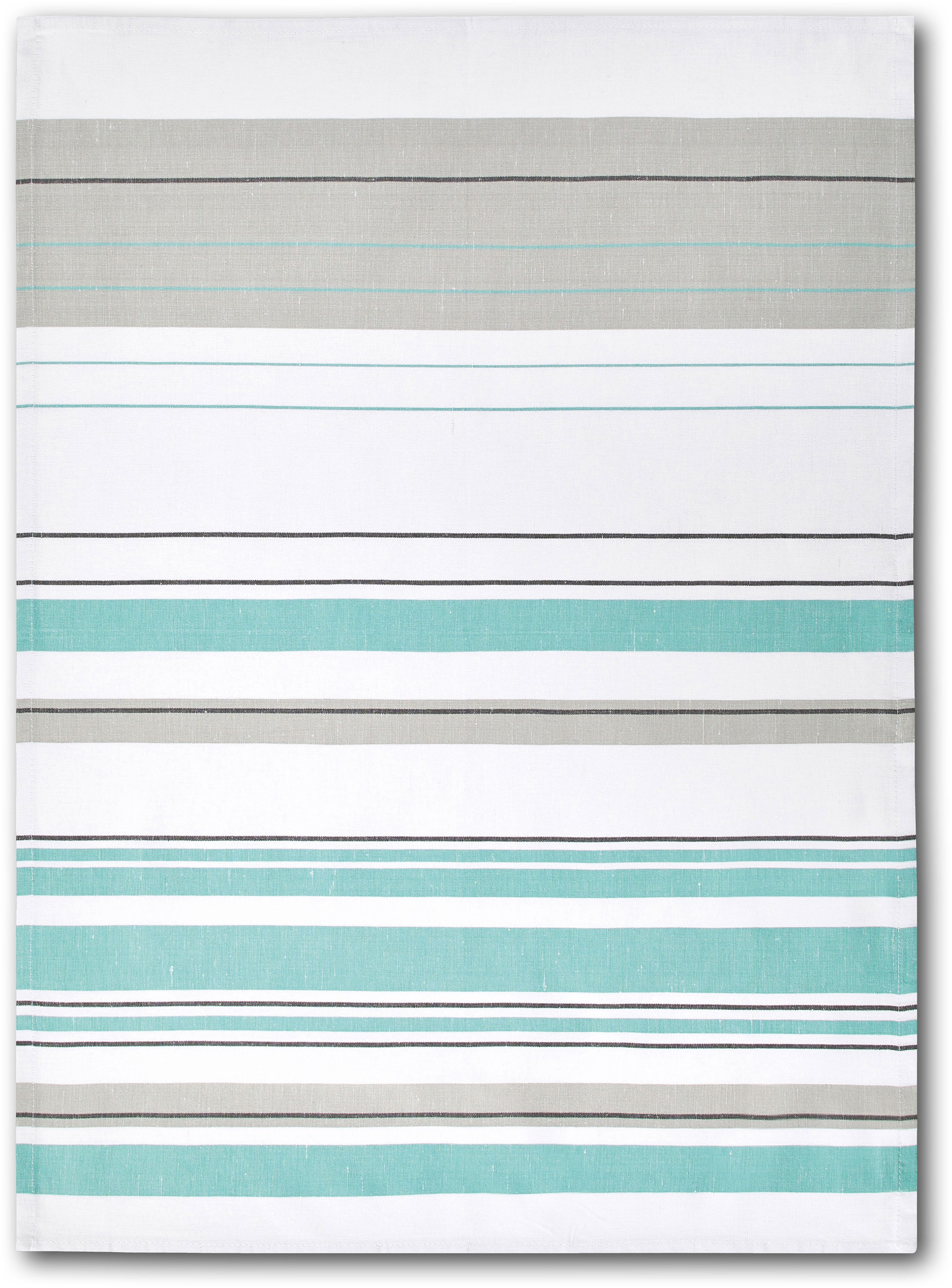 Dyckhoff Geschirrtuch »Streifenvielfalt«, (Set, 3 tlg., 1 x 3er Set (50 x 70 cm), Halbleinen, fusselarm