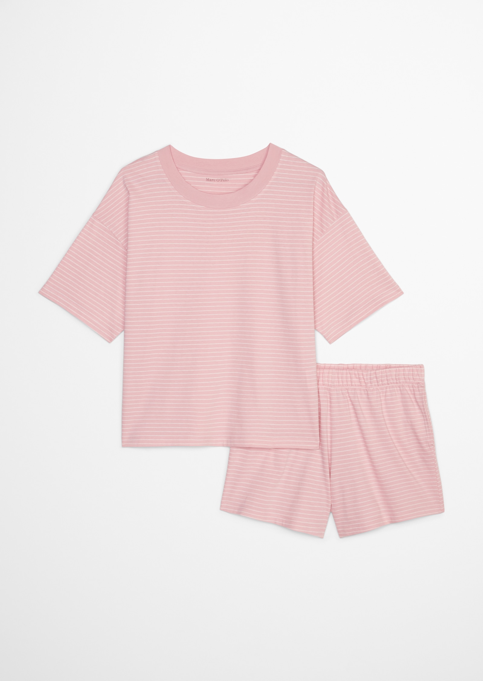 Marc O'Polo Shorty »Mix & Match Cotton«, (2 tlg.), mit fein gestreiftem Design