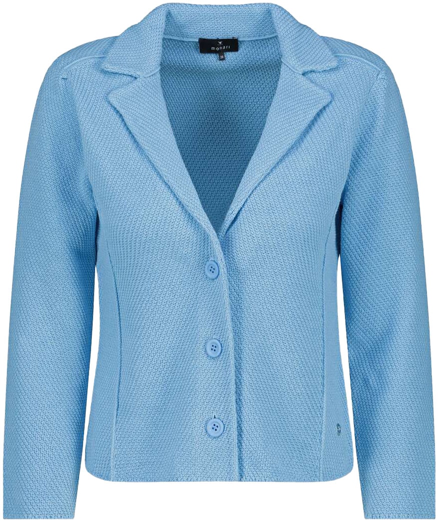 Monari Strickjacke, mit Reverskragen und Knöpfen