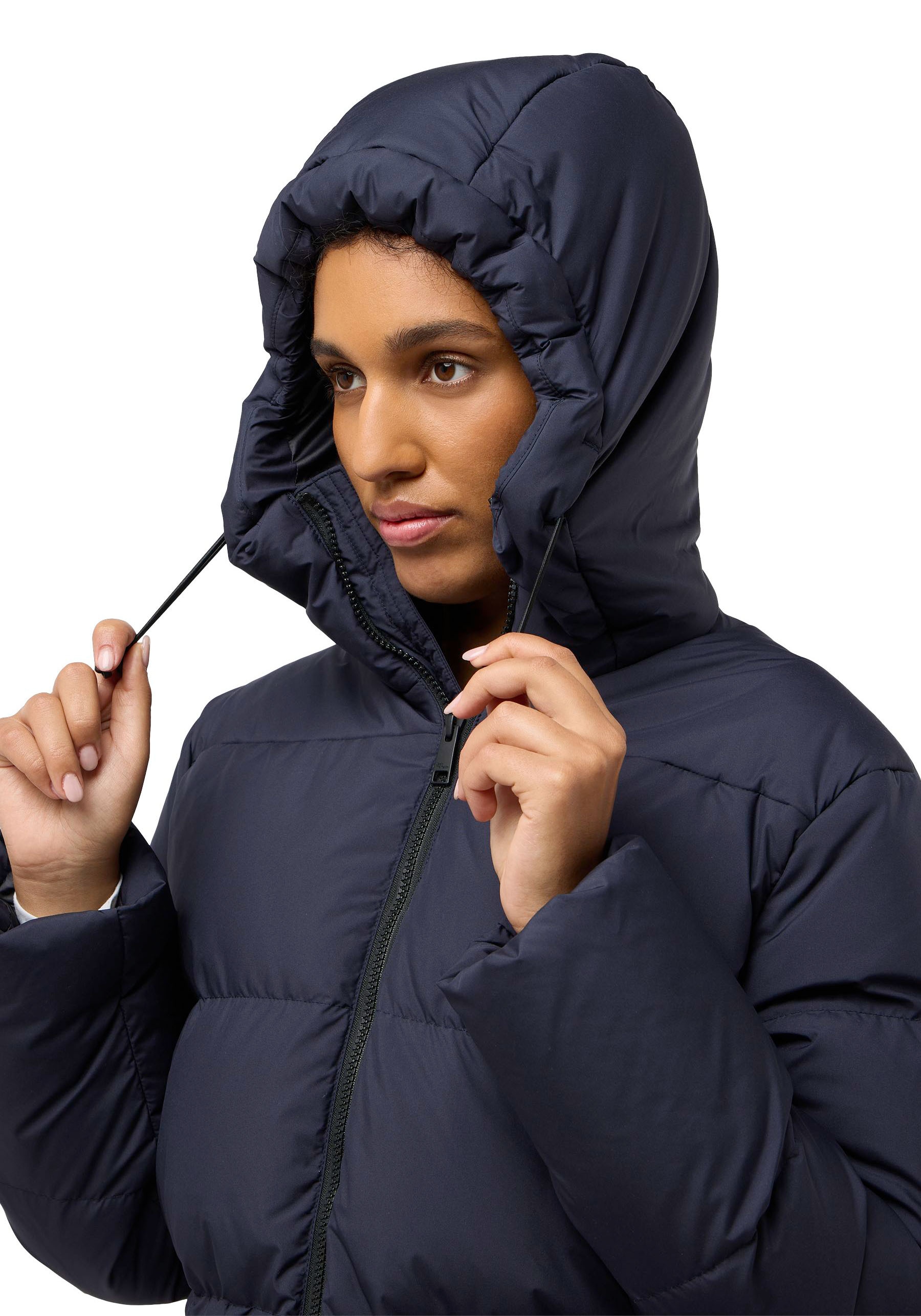 Jack Wolfskin Daunenjacke »KIRSCHALLEE«, mit Kapuze