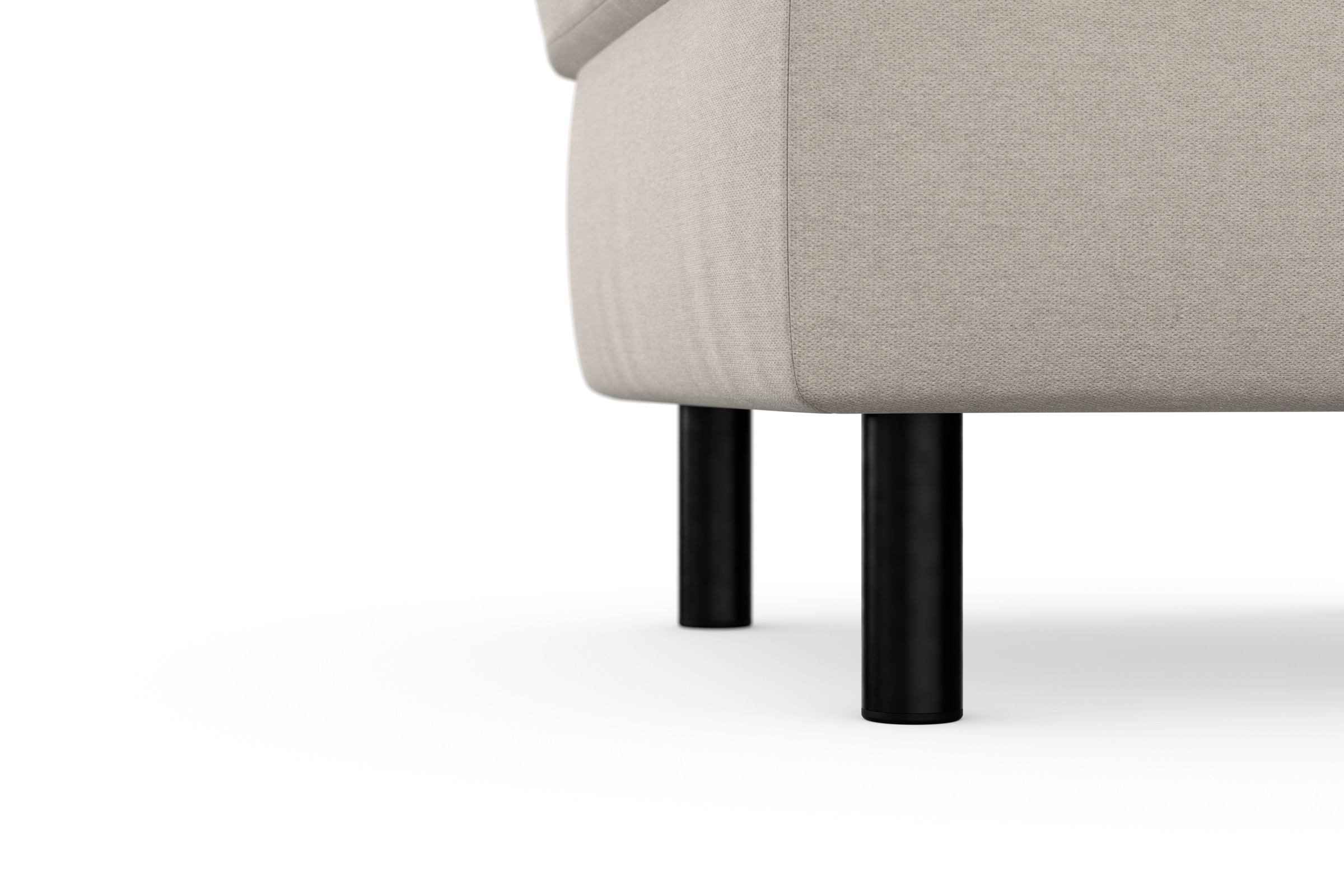sit&more Stauraumhocker »Sinatra«, Sitzfläche ist abnehmbar, mattschwarze Metallfüsse
