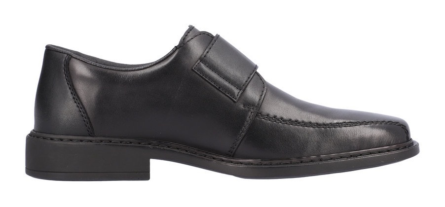 Rieker Klettschuh, Festtagschuh, Slipper, Komfortschuh mit eleganter Ziernaht