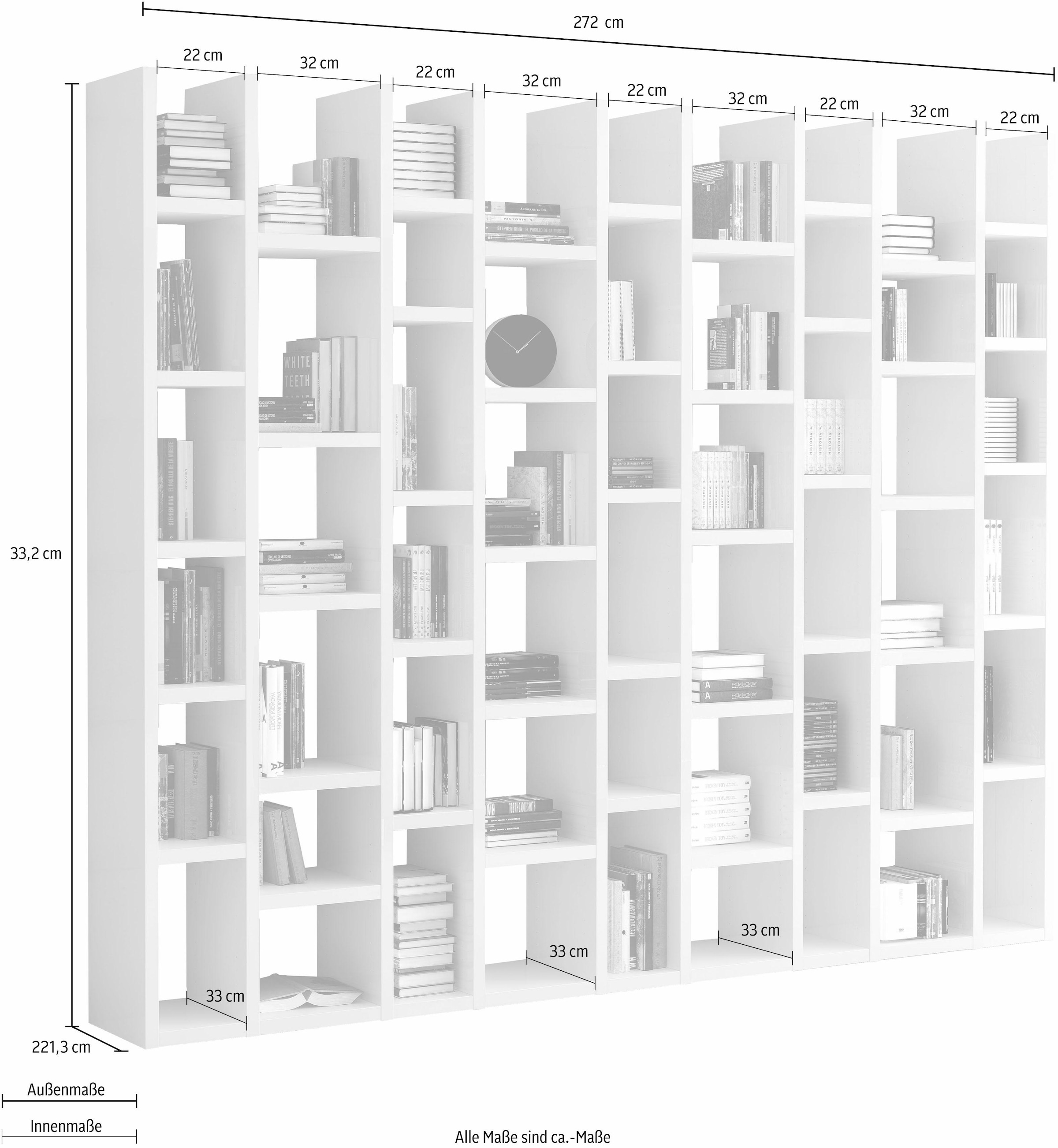 ❤ fif möbel Raumteilerregal »TOR166«, Breite 272 cm entdecken im  Jelmoli-Online Shop | Raumteiler-Regale