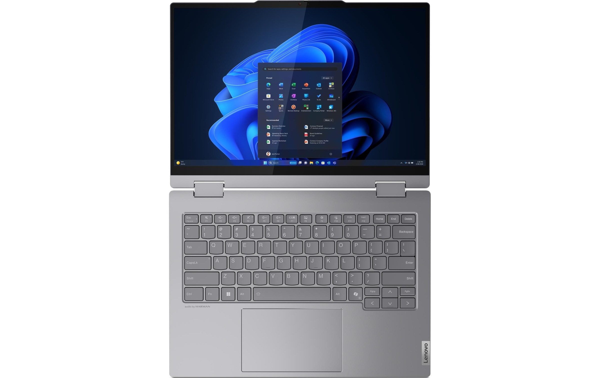 Lenovo Convertible Notebook »14 2-in-1 Gen. 4 IML (Intel)«, / 14 Zoll, Intel, Core Ultra 5, 1000 GB SSD