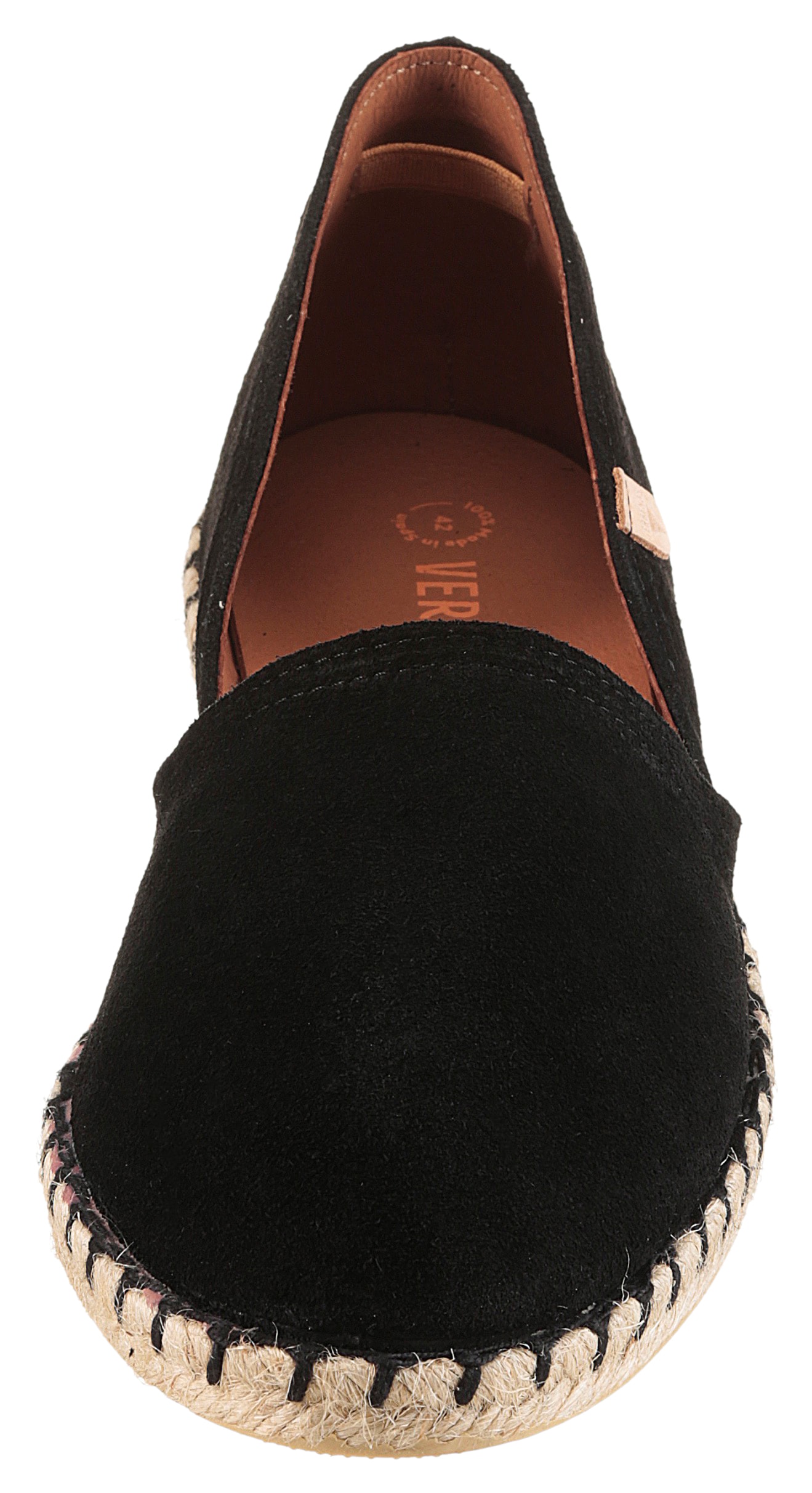 VERBENAS Espadrille »CARMEN SERRAJE«, Schlupfschuh, Sommerschuh, Loafer mit typischem Jute-Rahmen