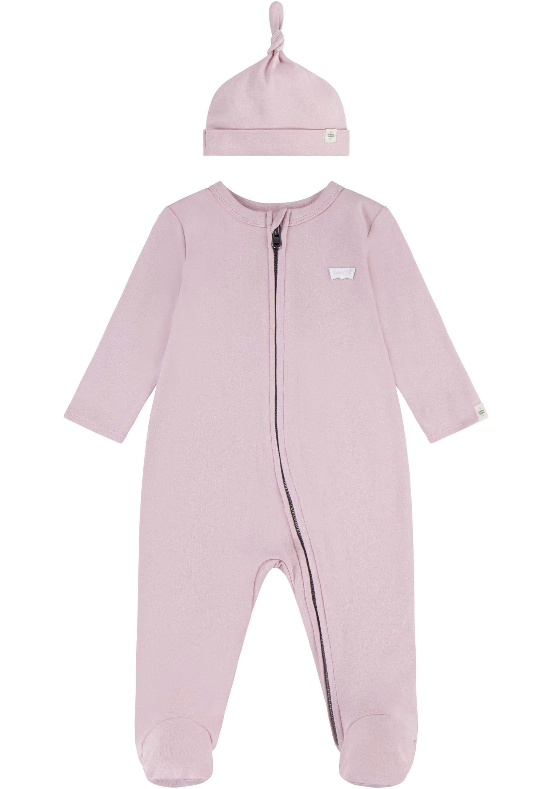 Levi's® Kids Neugeborenen-Geschenkset »LVN FOOTED COVERALL & HAT SET« Set, 2 Stk. UNISEX