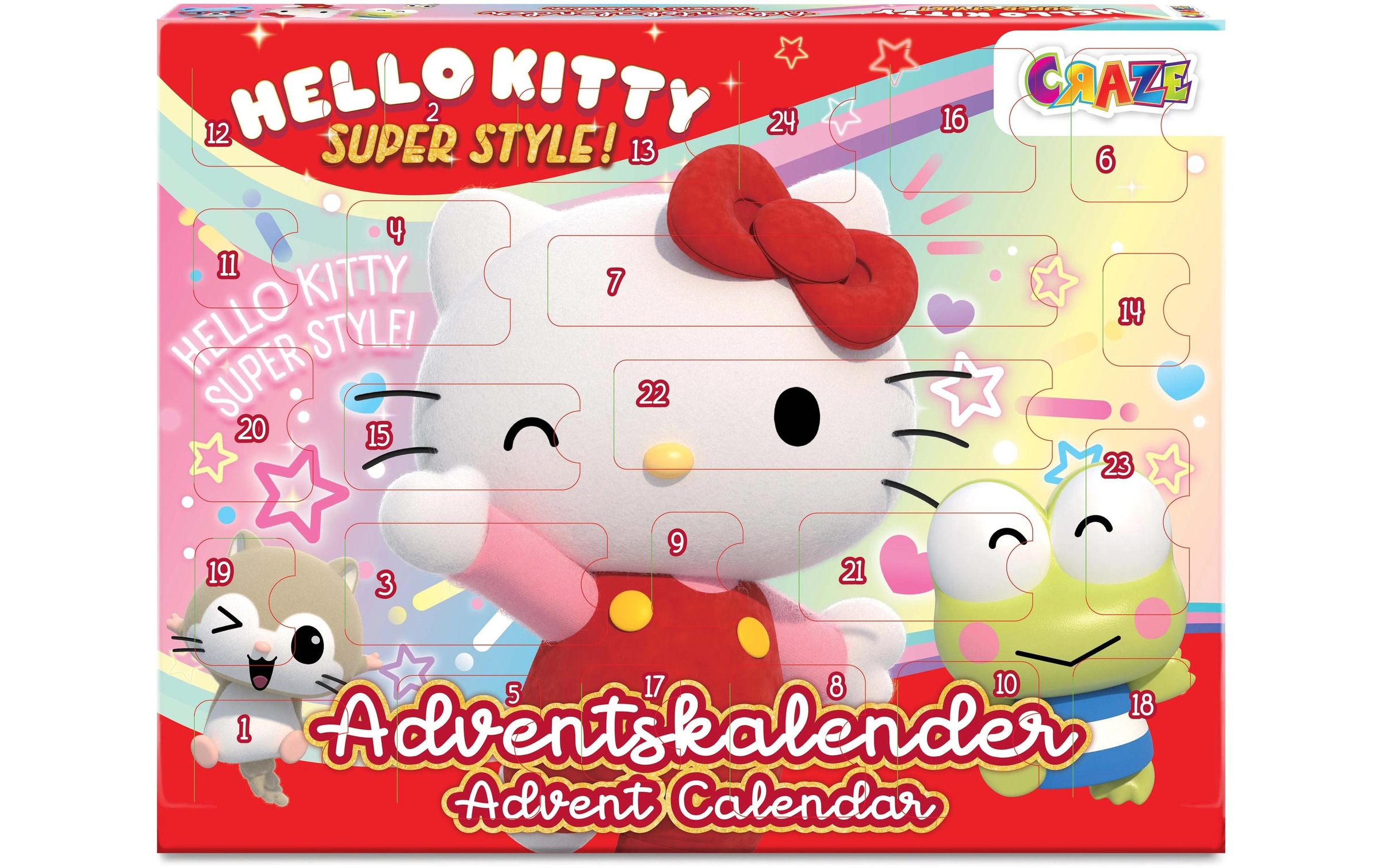 CRAZE Adventskalender »Hello Kitty 2024«, ab 3 Jahren