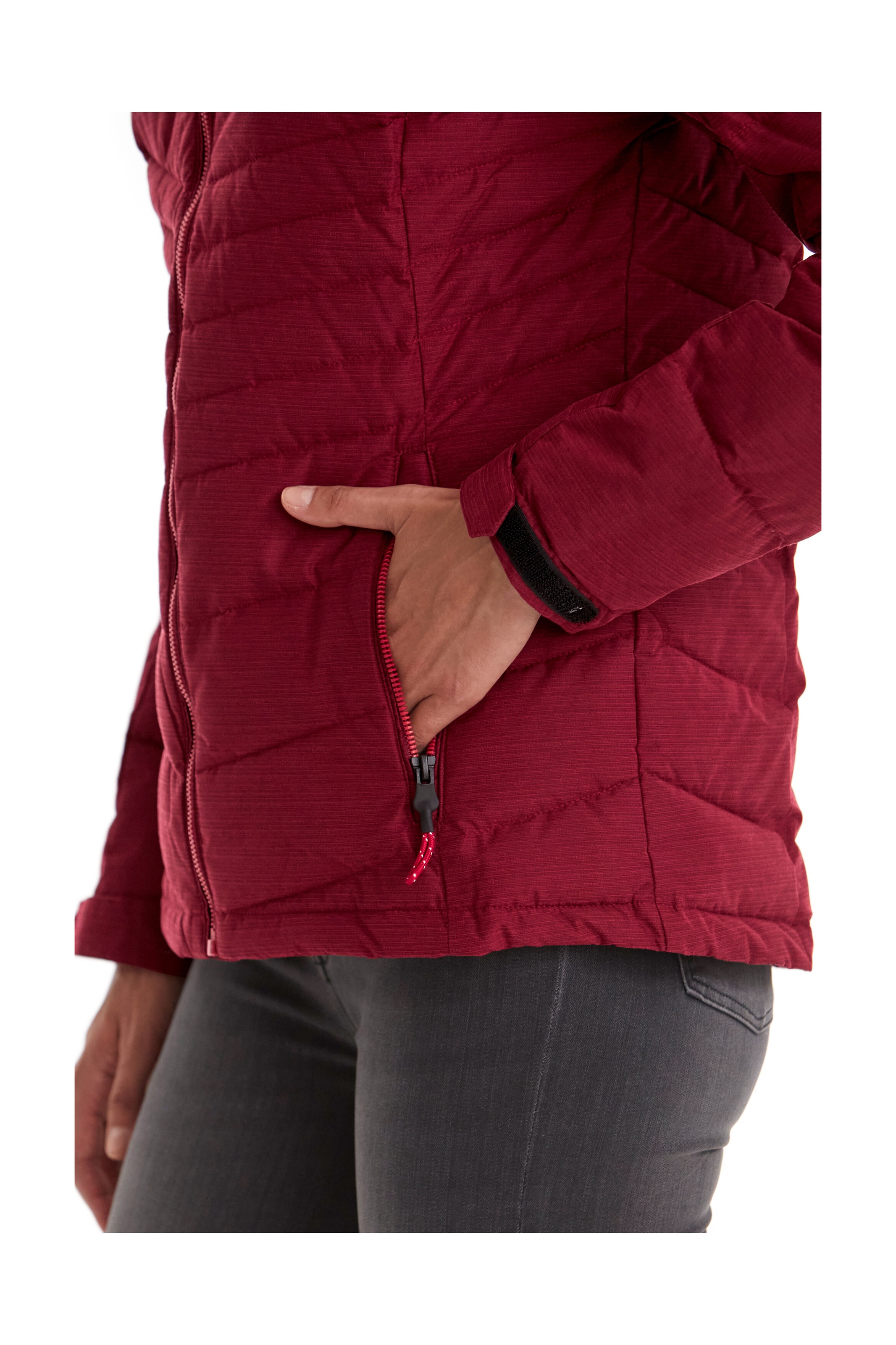Killtec Steppjacke »KOW 149 WMN QLTD JCKT« Wasser- und windabweisend, atmungsaktiv, abnehmbare Kapuze