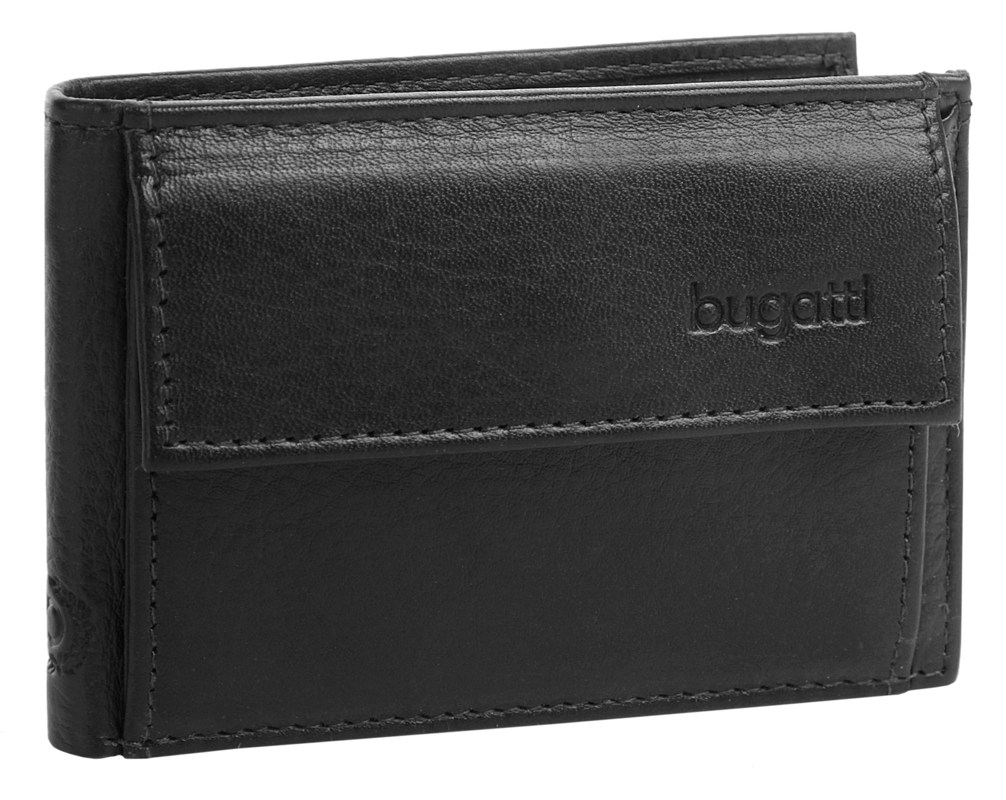 bugatti Geldbörse "BUGATTI Herren, Damen SEMPRE echt Leder" echt Leder