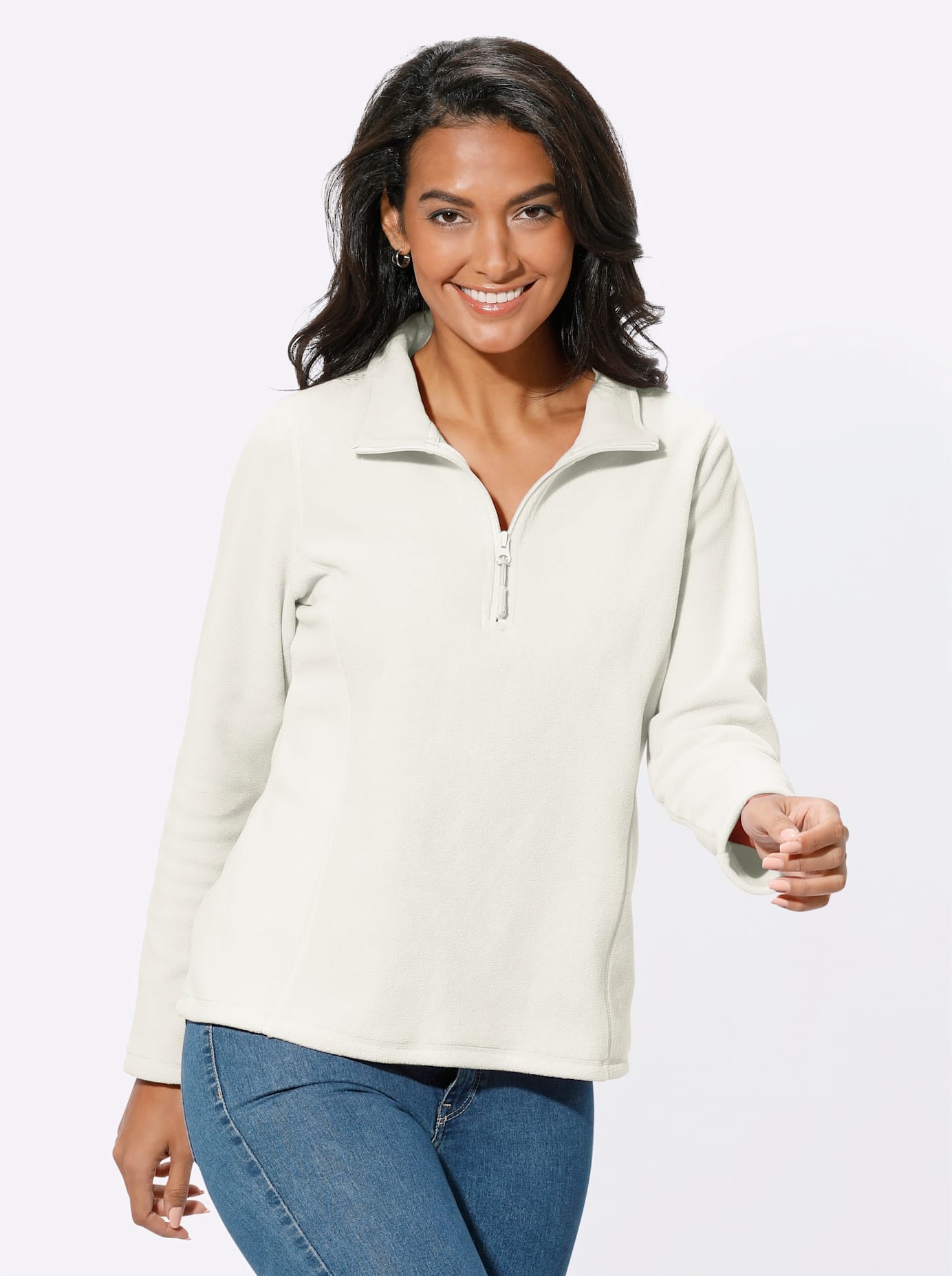 Casual Looks Fleeceshirt »Fleece-Shirt« 1 Stk.