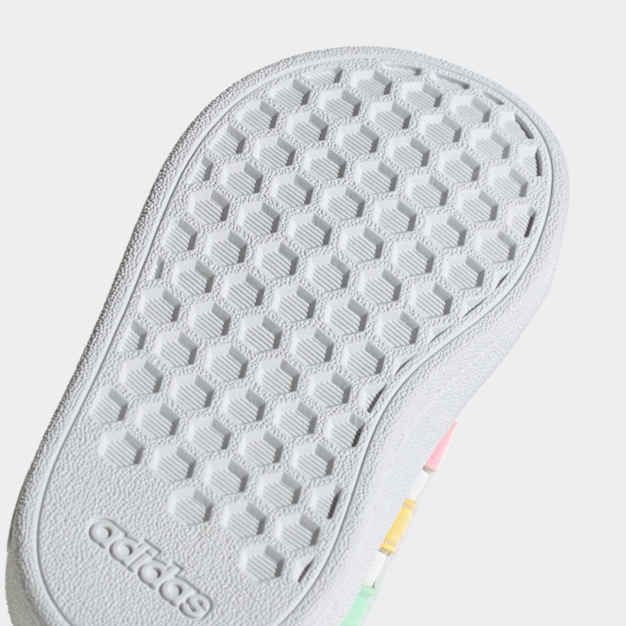adidas Sportswear Sneaker »GRAND COURT LIFESTYLE HOOK AND LOOP«, für Kinder, Design auf den Spuren des adidas Superstar