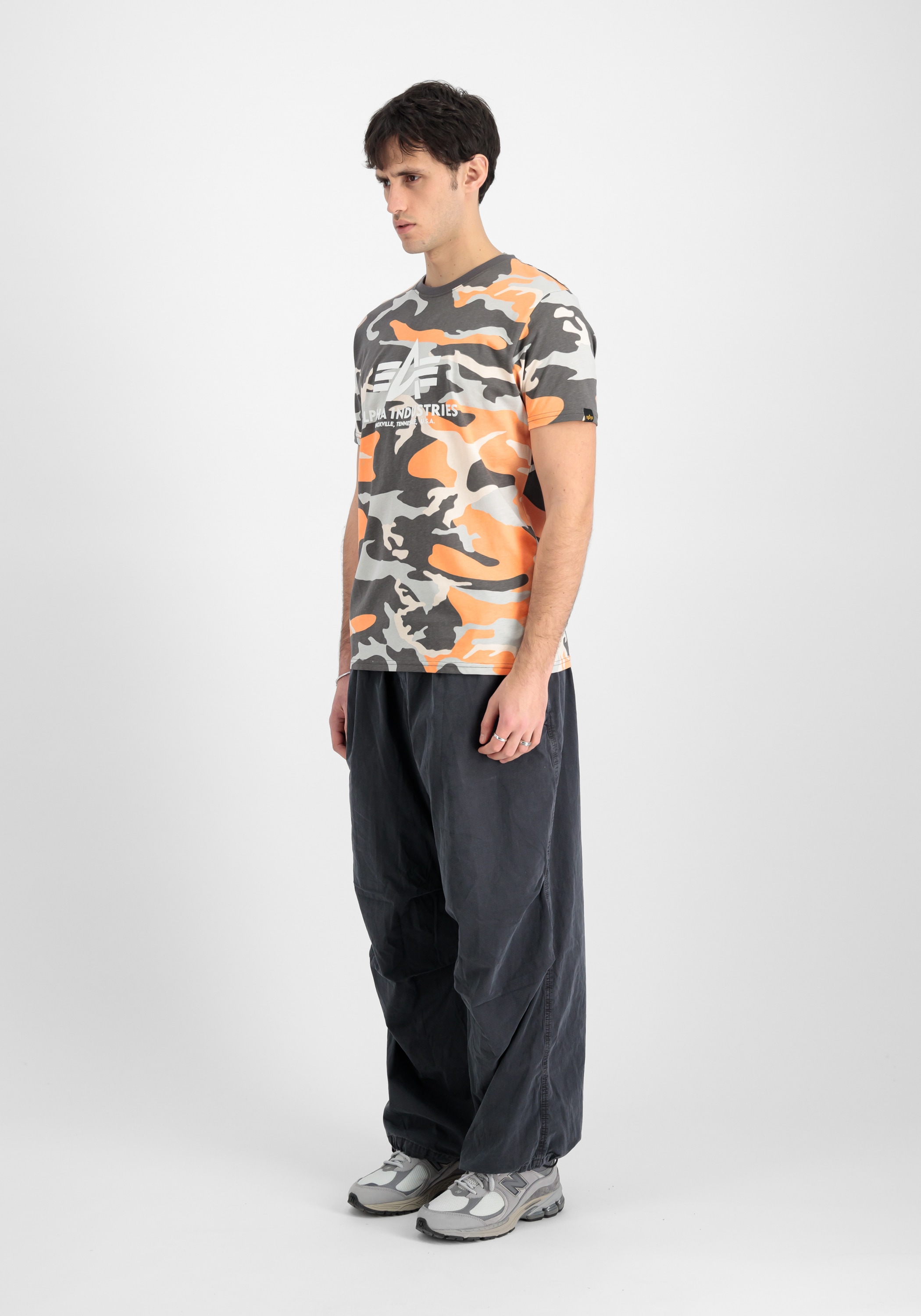 Alpha Industries T-Shirt »Alpha Industries Men - T-Shirts Basic T-Shirt Camo PP«