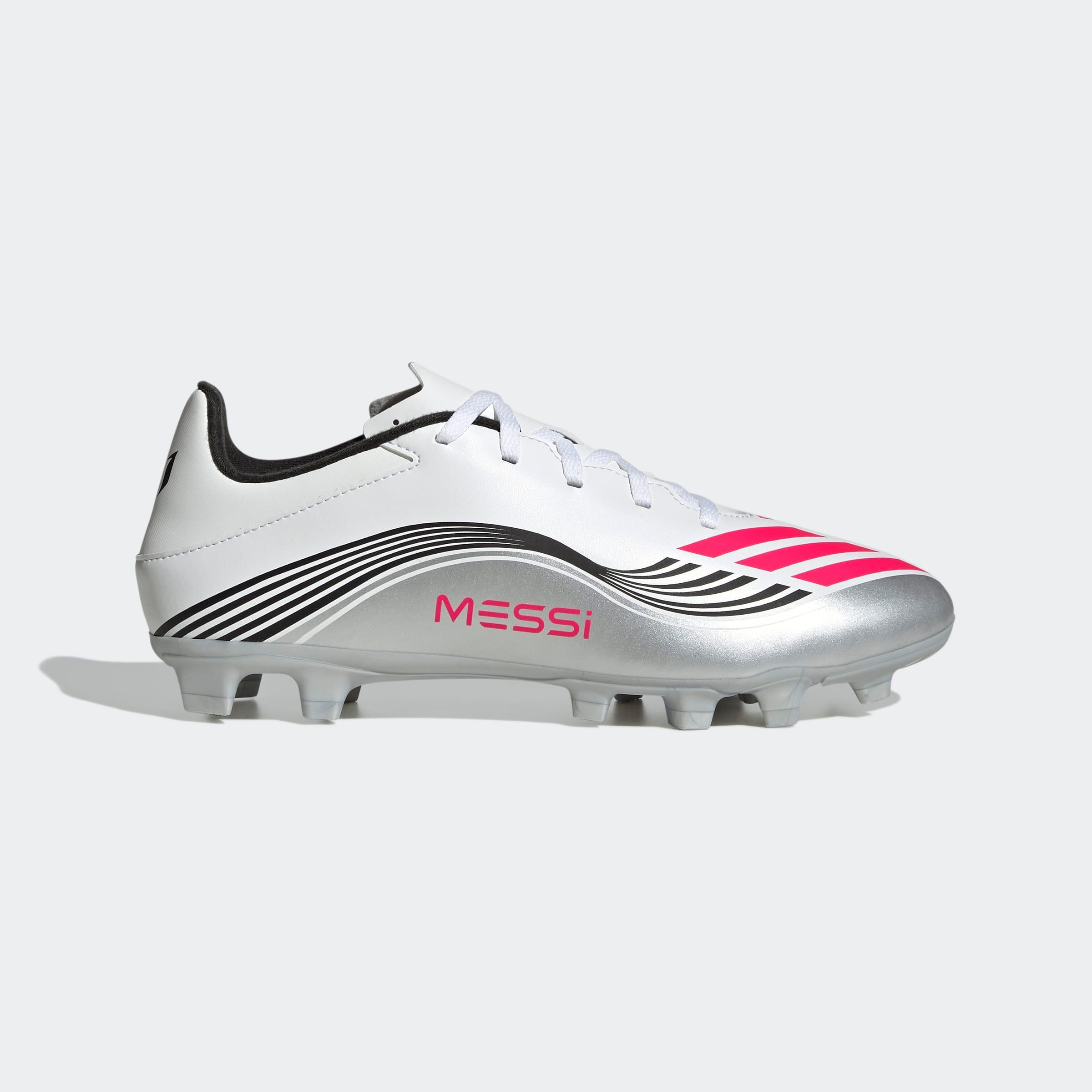 adidas Performance Fussballschuh »F50 MESSI CLUB FÜR HART- UND ASCHENPLÄTZE«, geeignet für Rasen- und Kunstrasenplätze