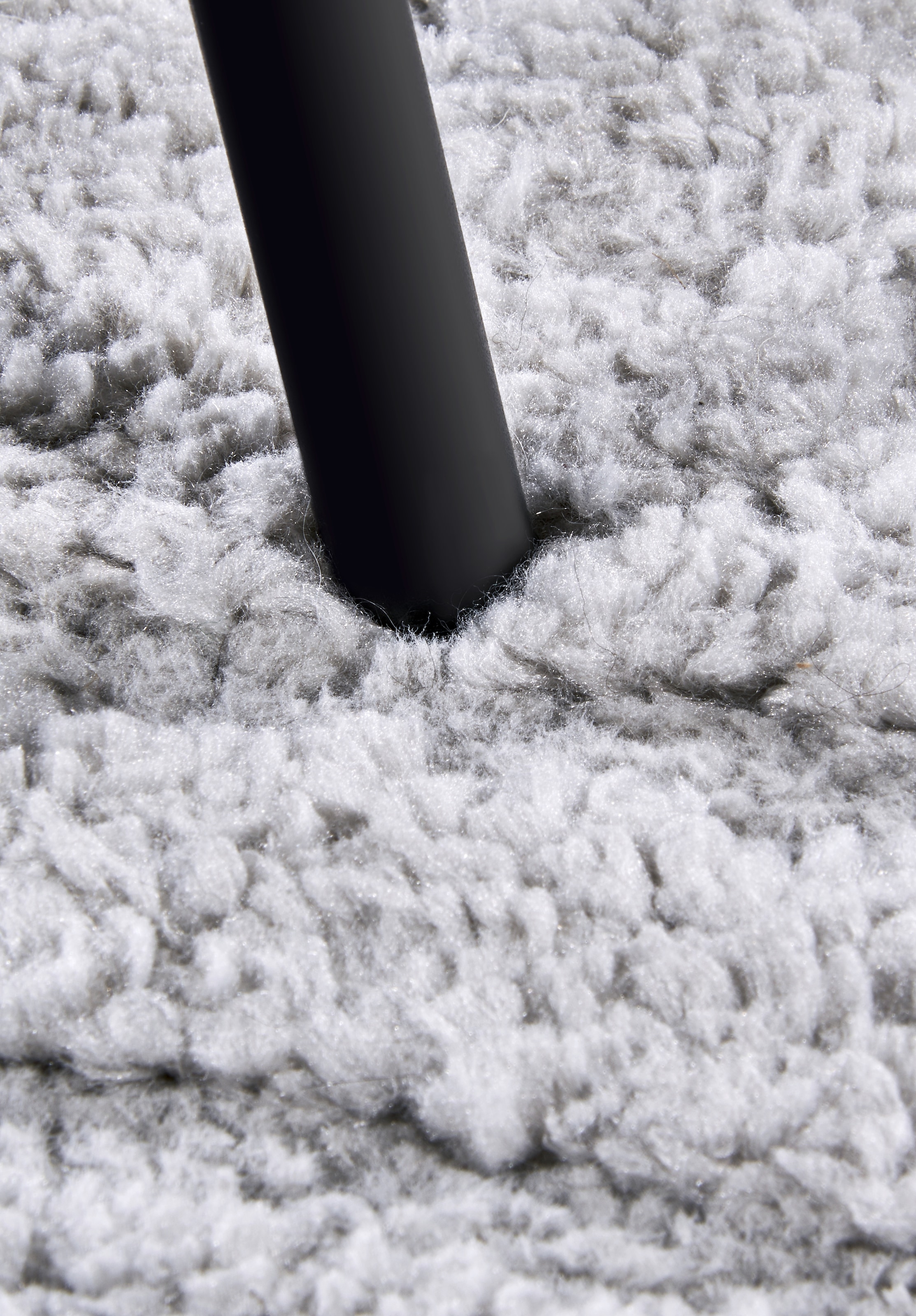 ELLE DECORATION Designteppich »Cosy Panglao, auch als Rundteppich erhältlich«, rechteckig, 14 mm Höhe, uni Kurzflor, Hoch Tief Struktur, modern, Skandi, Boho, Wohnzimmer