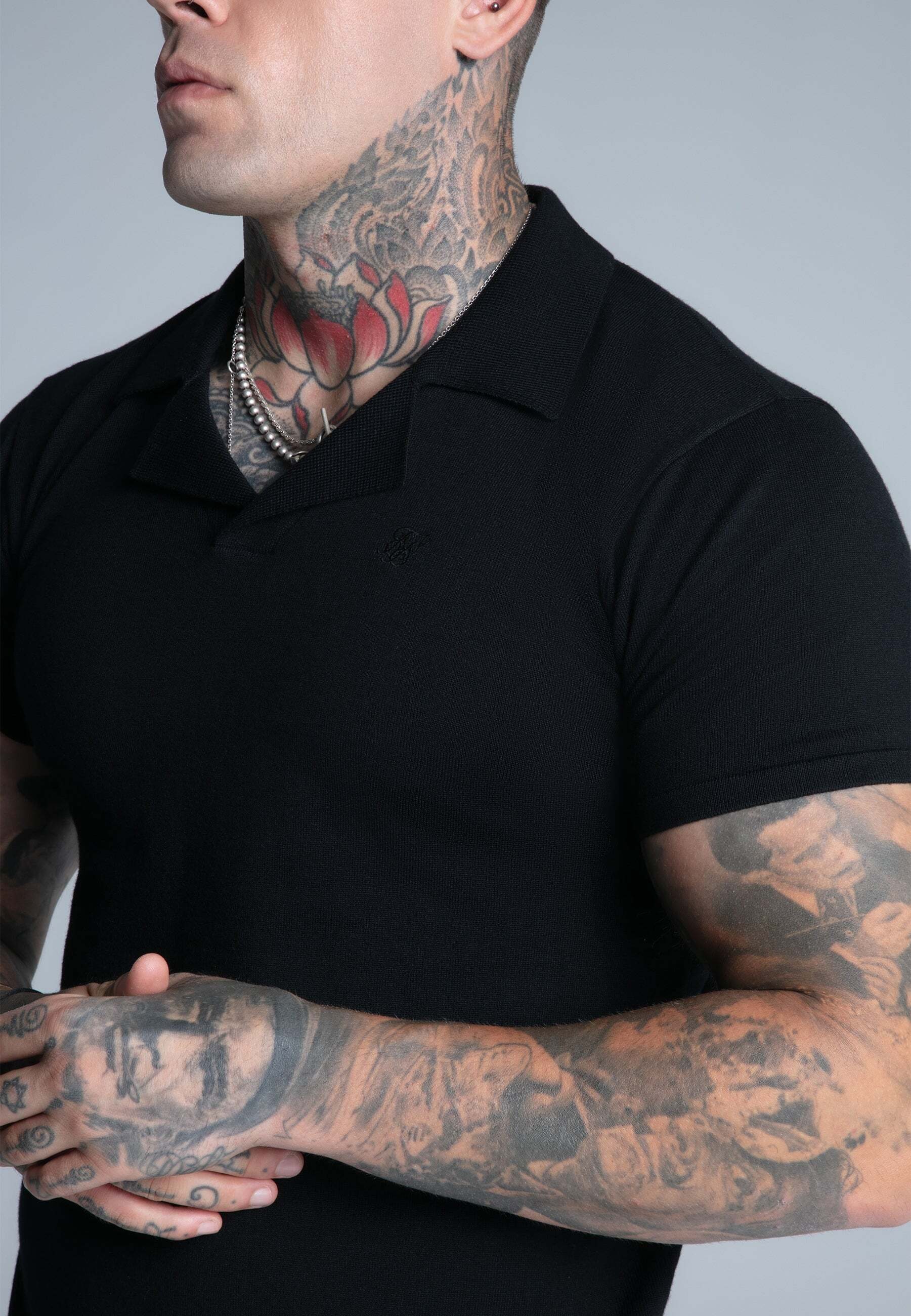 Siksilk Poloshirt »Siksilk Polo Revere Collar Polo«