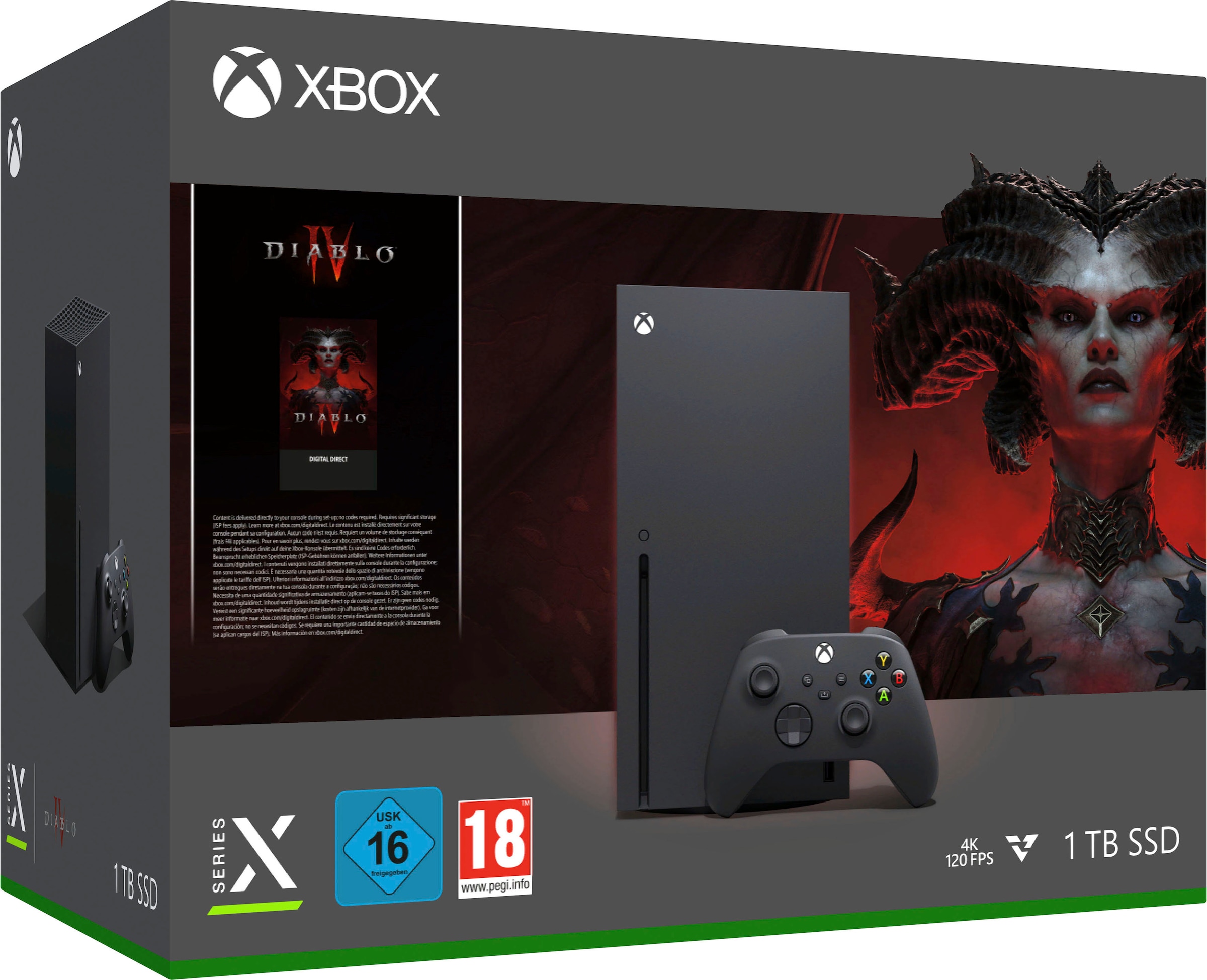 Xbox Spielekonsole »Series X - Diablo IV Bundle«, Xbox Series X Diablo IV Bundle