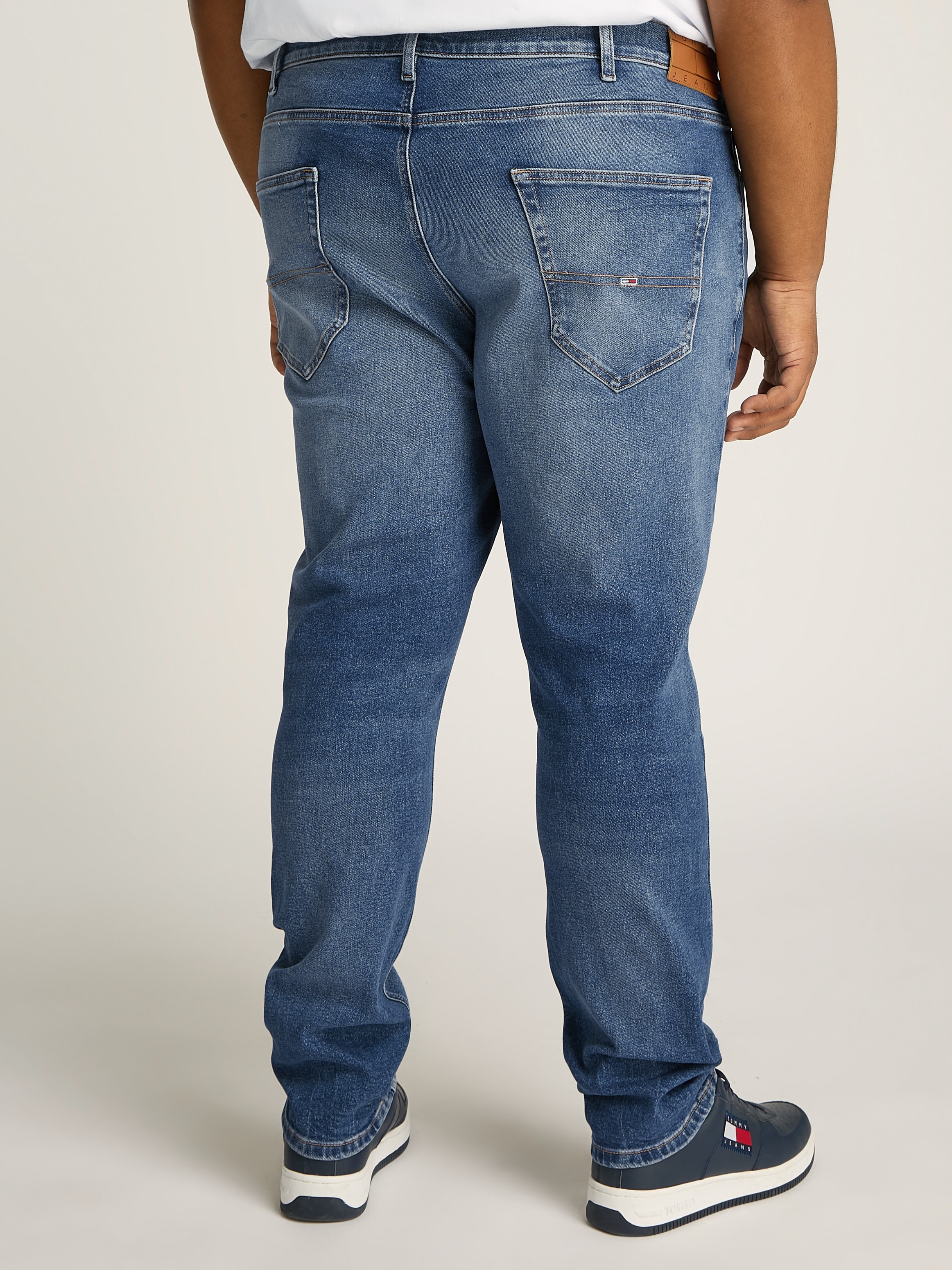 Tommy Jeans Plus Slim-fit-Jeans, in Grossen Grössen, stoned wash Optik