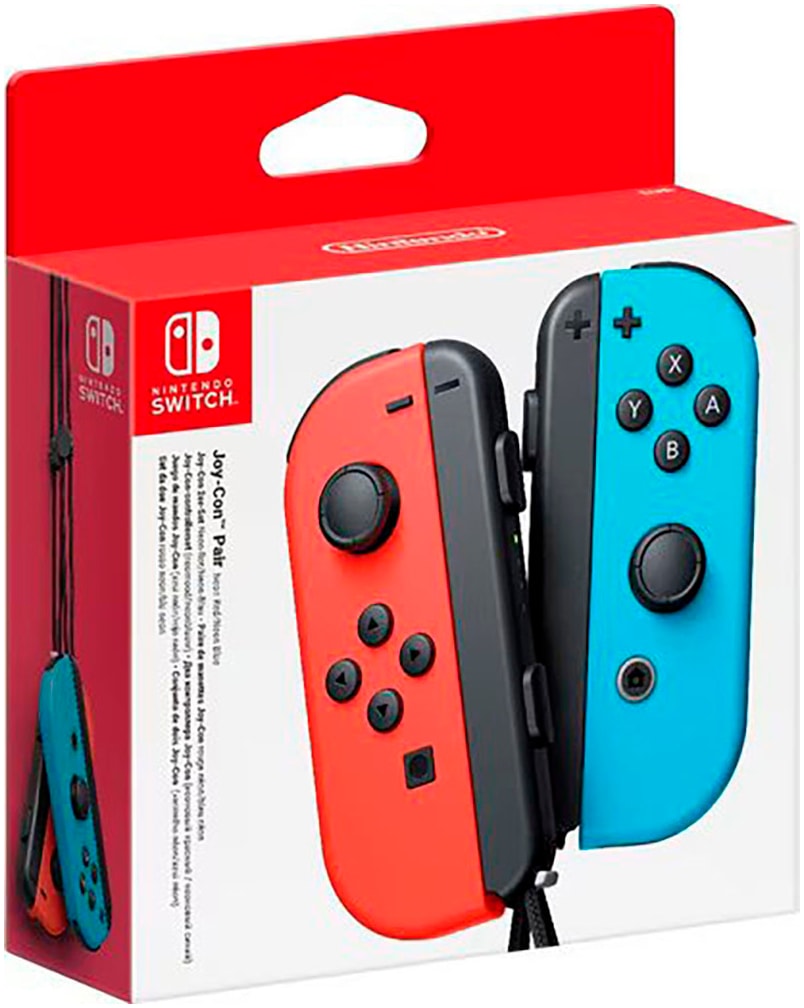 Nintendo Switch Nintendo-Controller »Joy-Con 2er-Set rot / blau + Mario Party Jamboree«