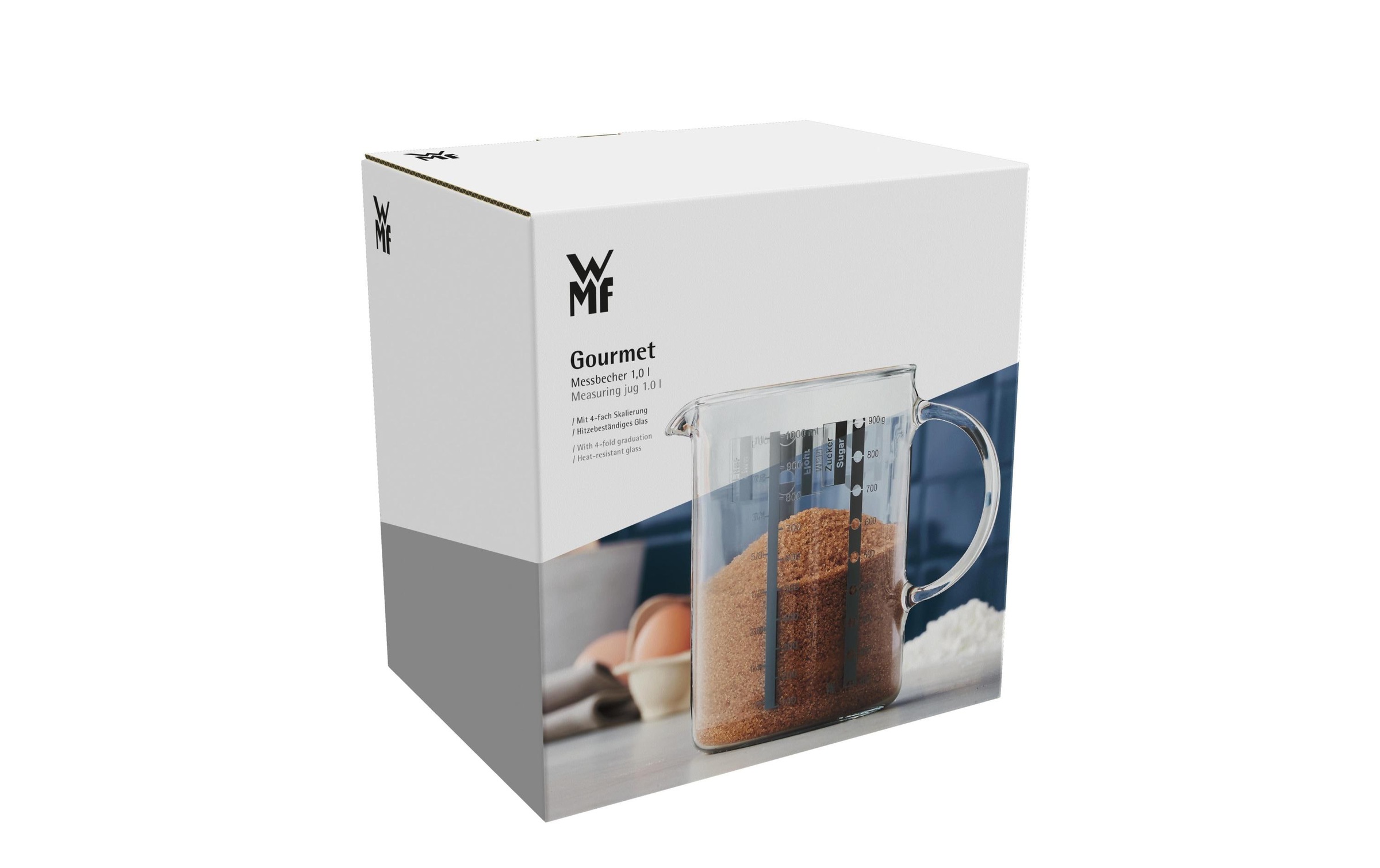 WMF Messbecher »Messbecher 1 Liter Gourmet«, Glas, (1 St.)