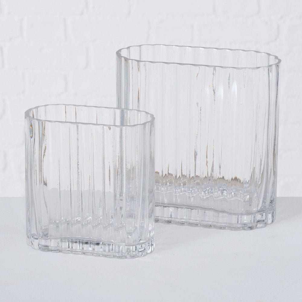 Tischvase und (Set, »Tulipa«, cm BOLTZE cm ca. 18 aus 14 St.), shoppen Glas, | online 2 Höhe Jelmoli-Versand