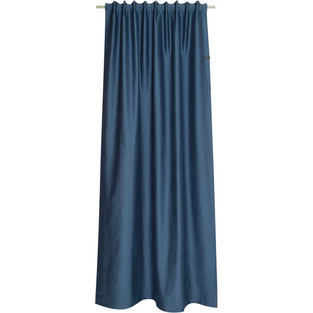 ❤ SCHÖNER WOHNEN-Kollektion Vorhang »Soft«, (1 St.), mit Lederapplikation  bestellen im Jelmoli-Online Shop